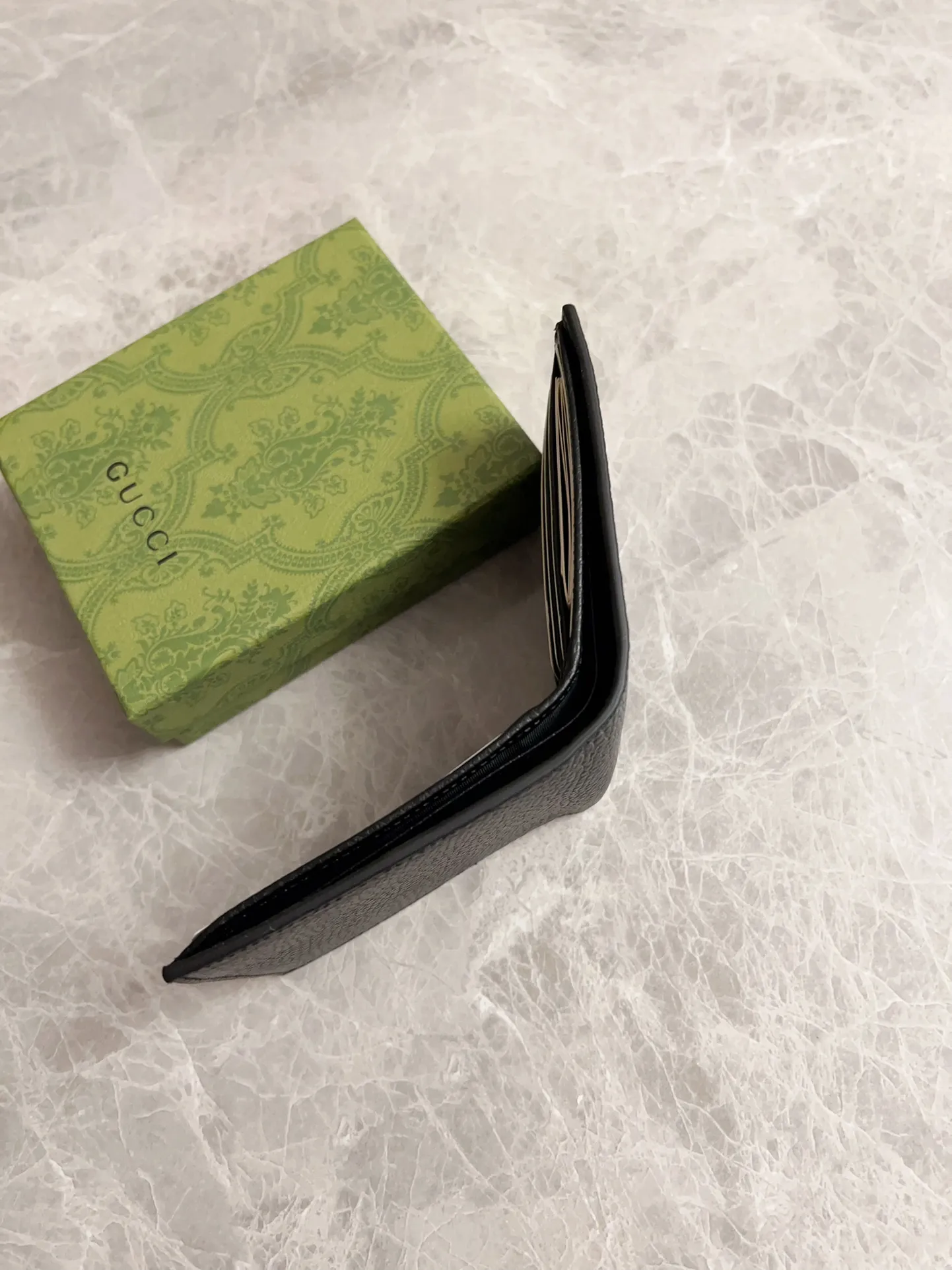 💰320🇭🇺🇭🇺Counter quality, top-quality original goods, real photos! 🧬🧬Model number: 771148 Black leather🧬🧬Size: 11x10cm