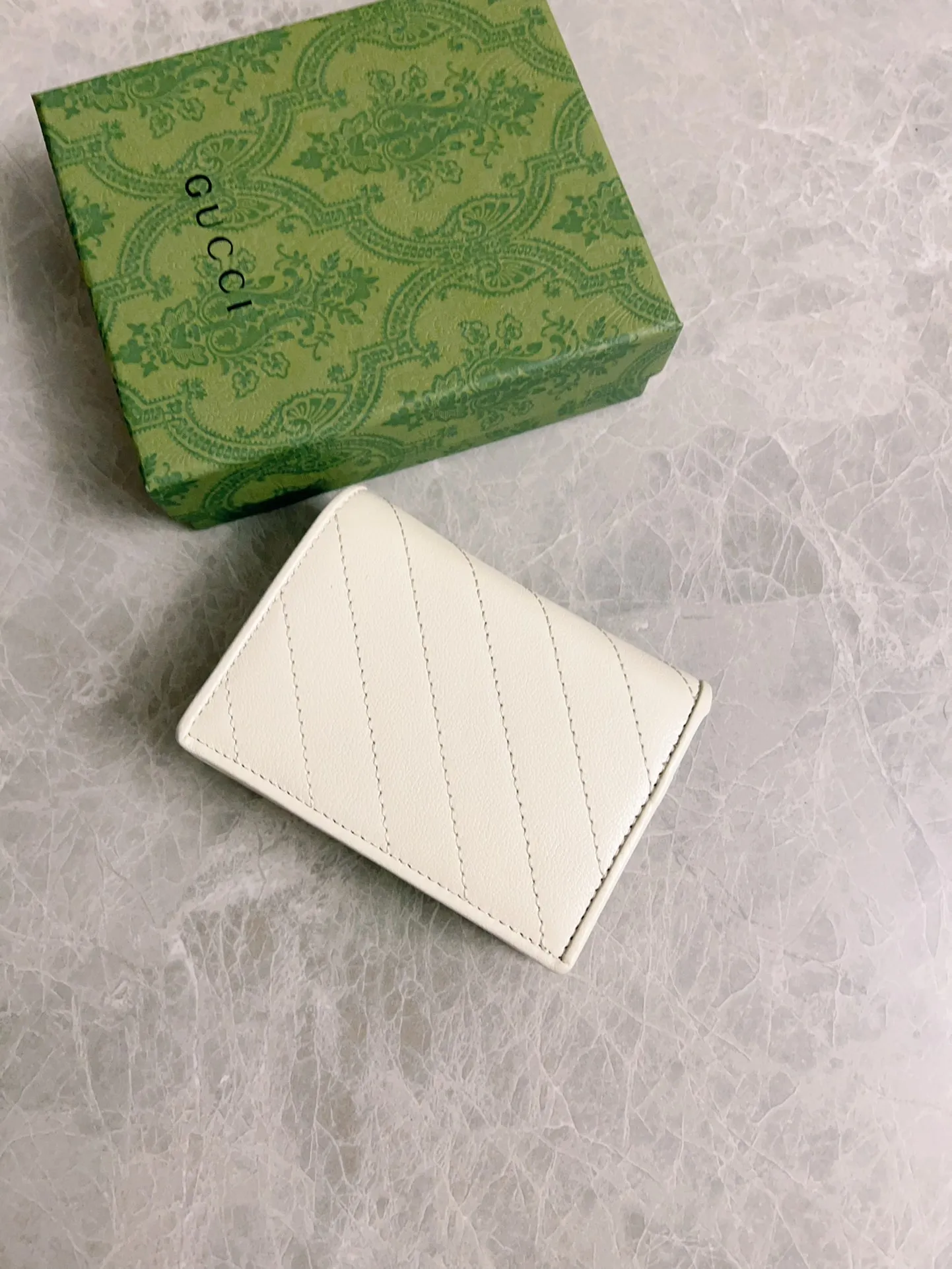 💰410 🇭🇺🇭🇺Gucci Blondie series card holder wallet Model: 760317 Size: 11x8.5x3cm (thick) Color: white, black, gray, brown, pink, green/original leather. Made in Italy