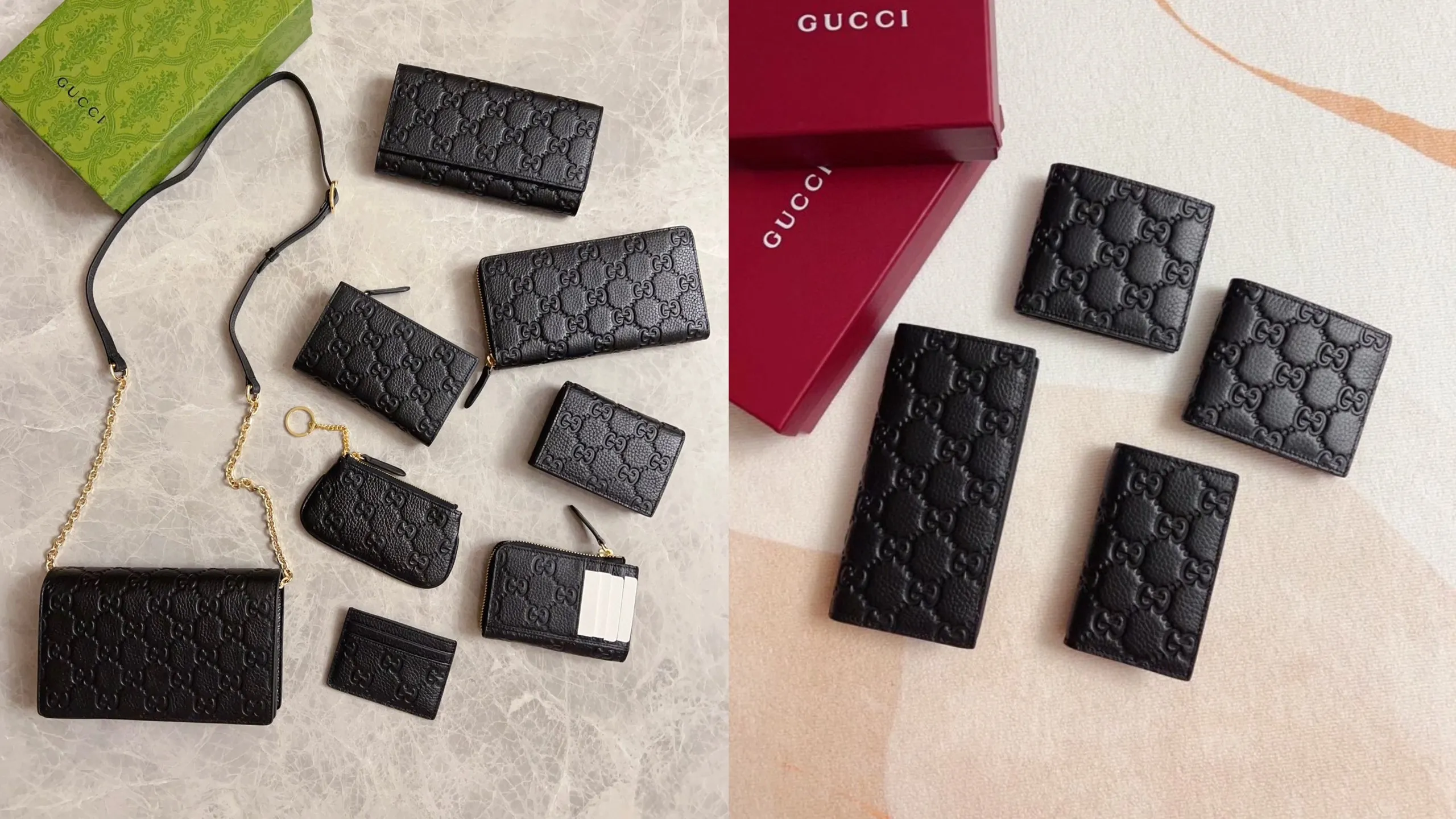 The new GG Emblem series, super soft lychee color embossed, 12 exquisite styles are available! 💋💋810705, 815936, 815883, 815874, 815891, 815922, 815901, 821803, 835001, 835002, 835014, 835011