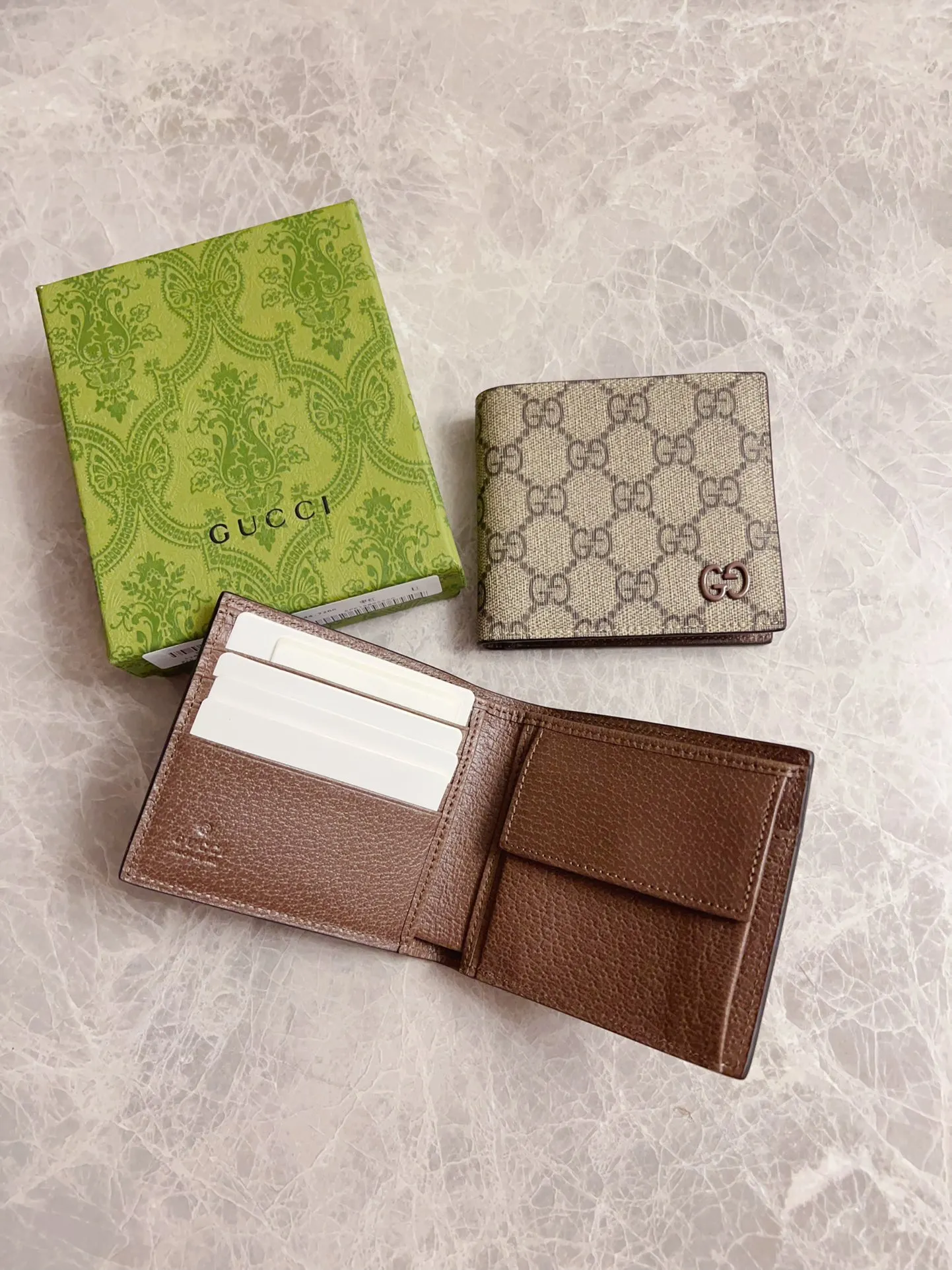 💰320 Counter quality, top-quality original goods, real photos! 768244 coin bag brown/brown brown/maroon shipped in 2 colors ~ size: width 11x height 9,
