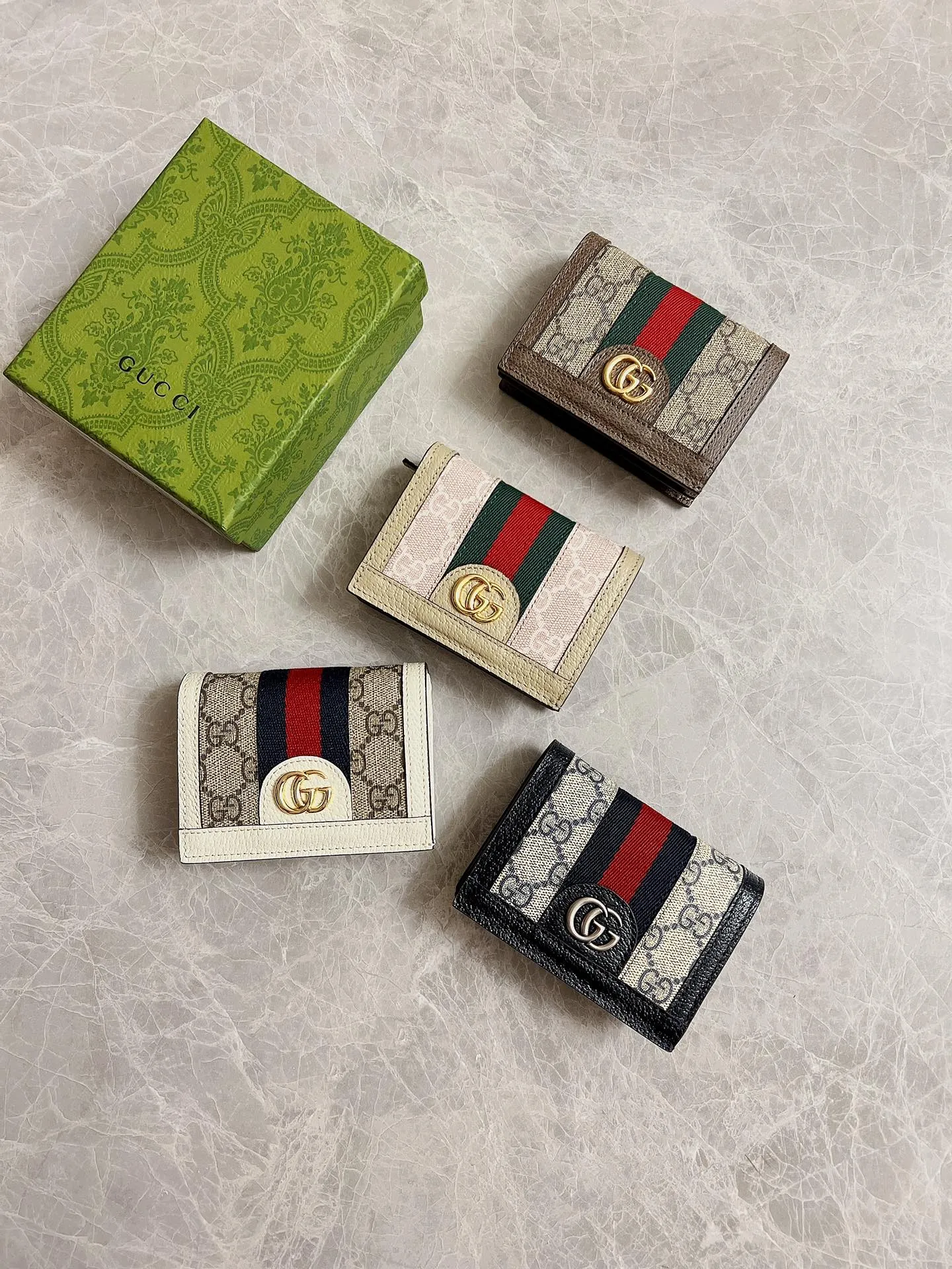 💰330🇭🇺🇭🇺 The new model is synchronized with the official website! Ophidia series ~ short card holder/wallet, 🏴 char holder/wallet, 🏴 awning Supreme high-grade PVC fabric🏴‍awncharnbar 🏴　　　　🏴Nicola