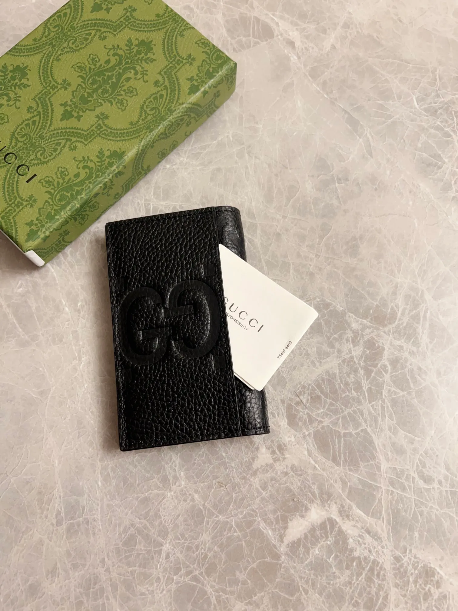 💰340 🇮🇹🇮🇹 New GG Ophidia👉New super double G series pressed G card holder, original leather shipped! 🫥🫥Size: 7.5x12cm, Model: 739478