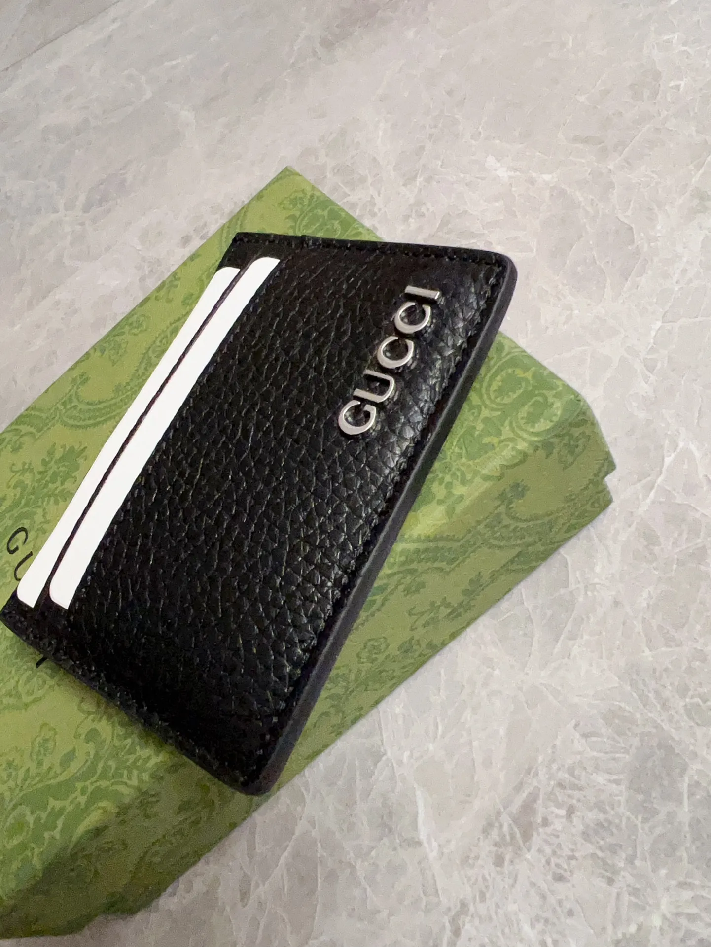 💰240🇭🇺🇭🇺Counter quality, top-quality original goods, real photos! 🧬🧬Model number: 771157 Black leather🧬🧬Size: 10x7.5cm