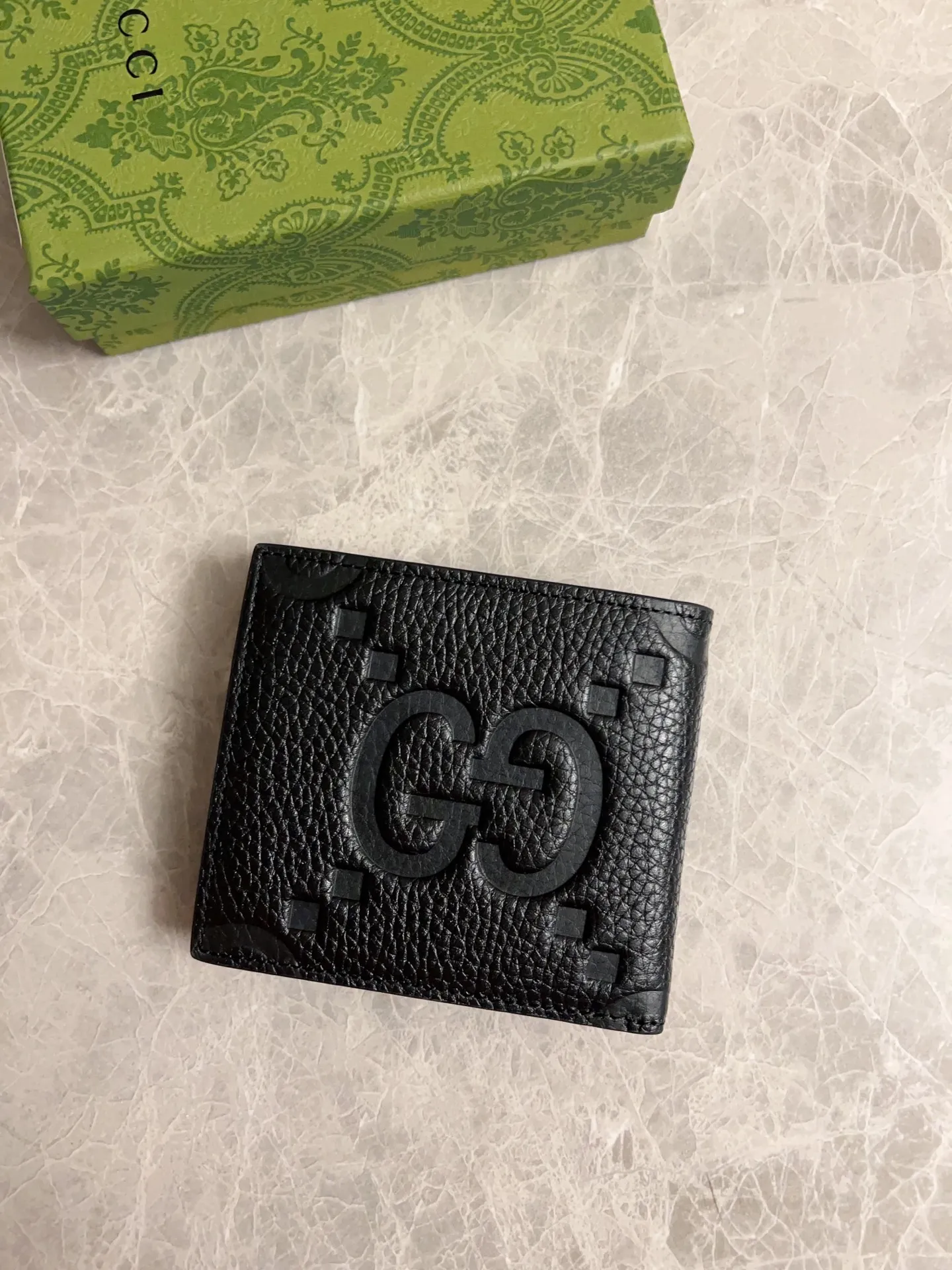 💰320 🇮🇹🇮🇹 New GG Ophidia👉New super double G series pressed G short clip original leather shipped! 🫥🫥Size: 11x9cm, Model: 739479