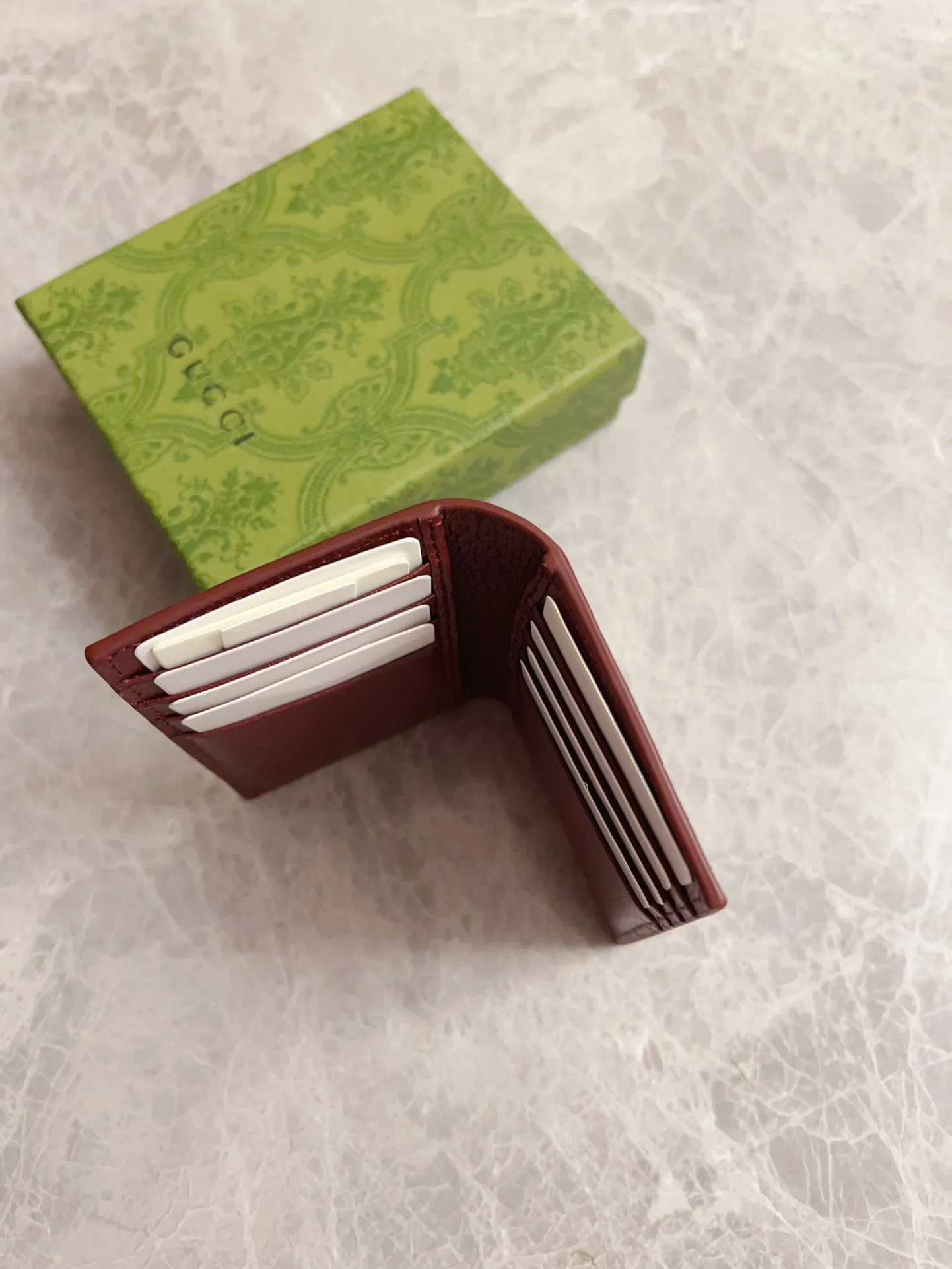 💰310 Counter quality, top-quality original goods, real photos! 768249 Brown/brown brown/maroon red, shipped in 2 colors ~ Dimensions: width 7.5x height 12,
