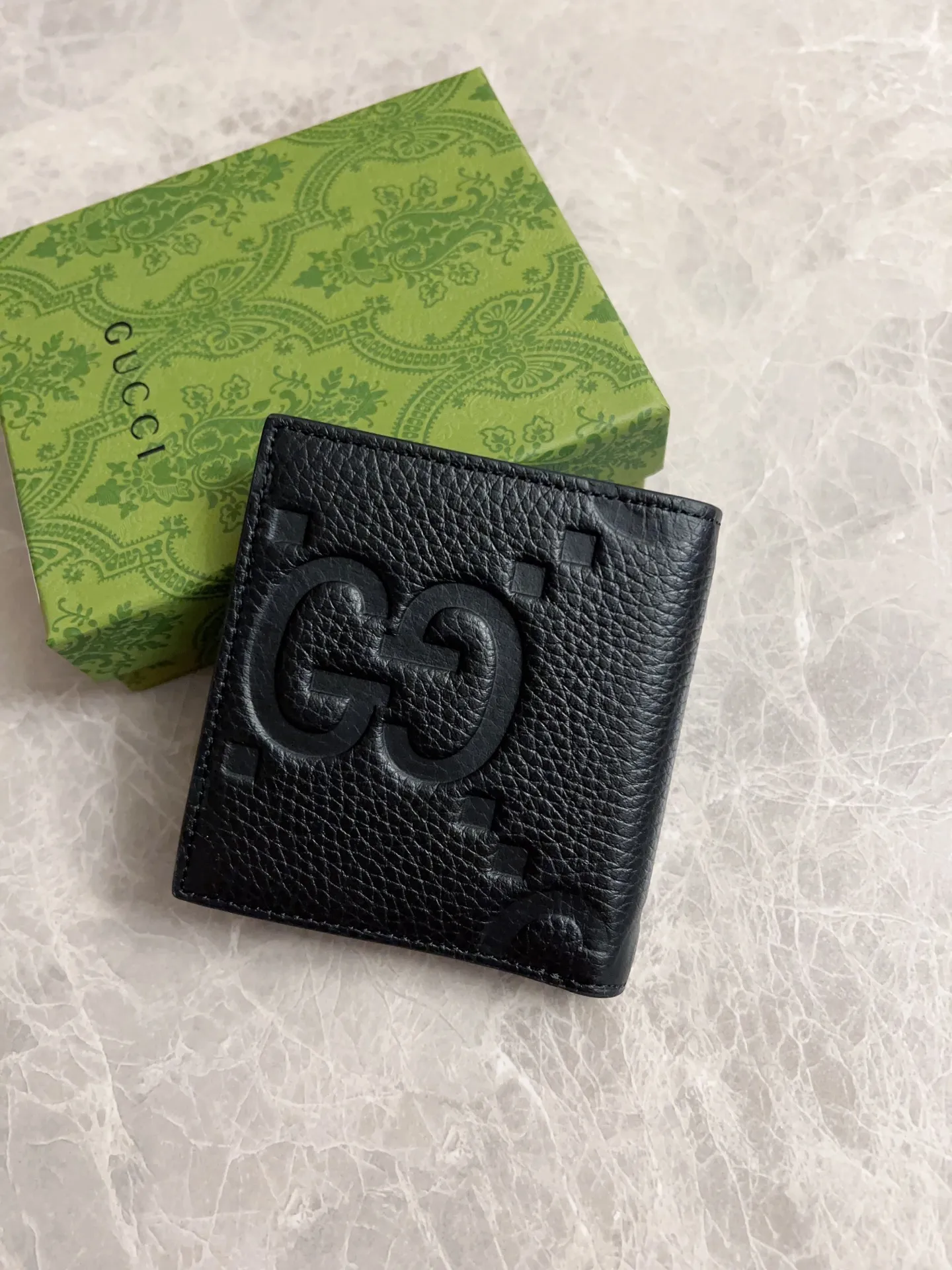 💰340 🇮🇹🇮🇹 New GG Ophidia👉New super double G series pressed G medium short clip original leather shipped! 🫥🫥Size: 10x10cm, Model: 816956
