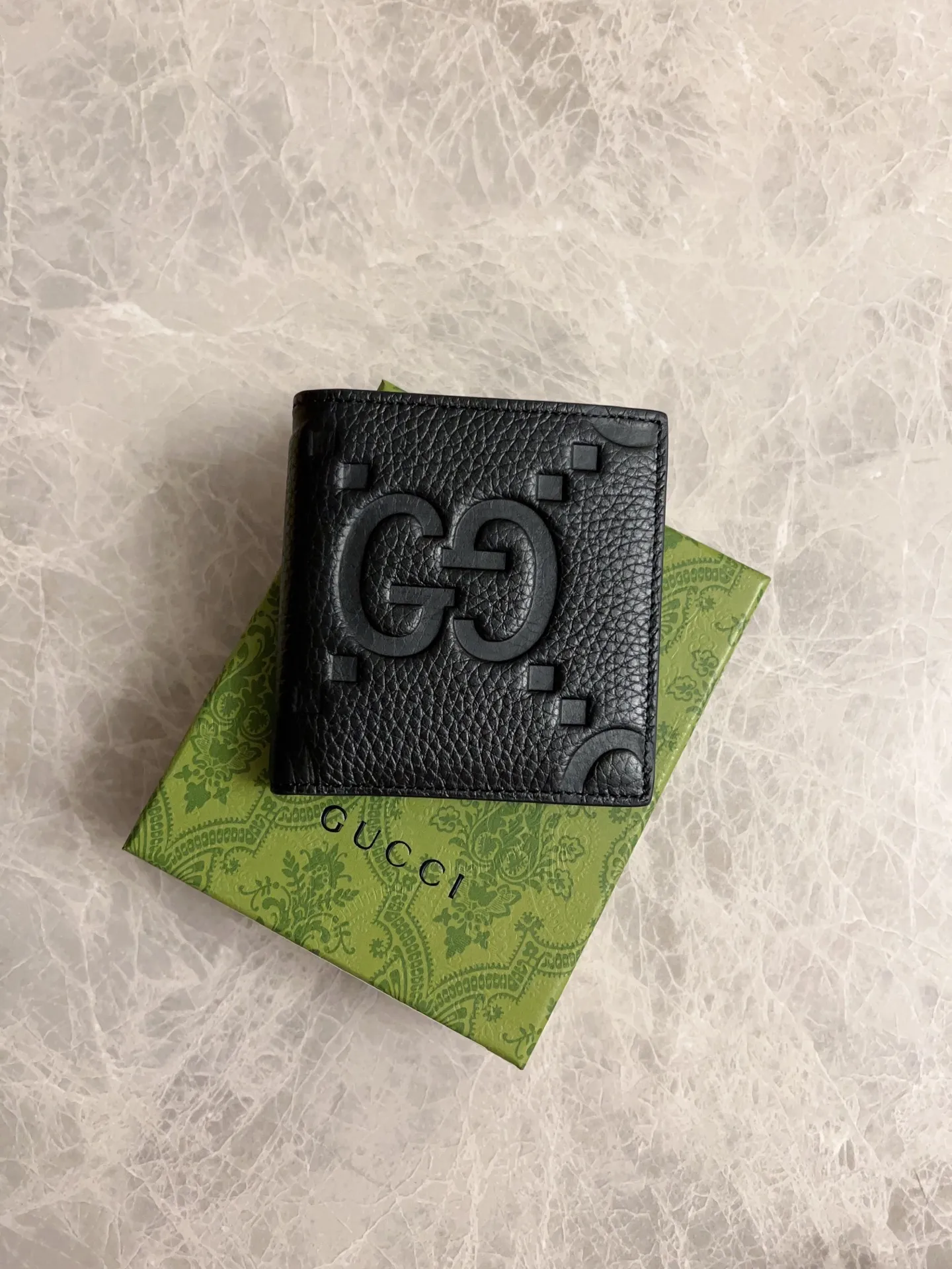 💰340 🇮🇹🇮🇹 New GG Ophidia👉New super double G series pressed G medium short clip original leather shipped! 🫥🫥Size: 10x10cm, Model: 816956