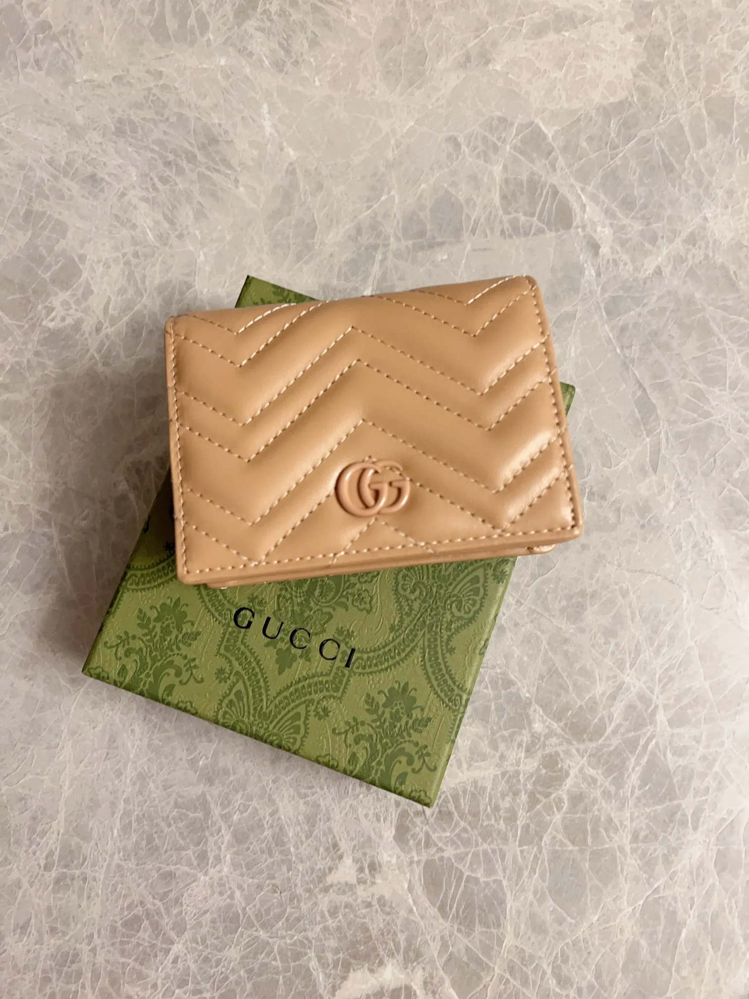 💰350 🇮🇹🇮🇹Original new product on the market! (card holder ~ wallet) counter quality, top-quality original goods, real photos! Style No. 466492 Rose Beige~🎈🎈🎈Dimensions: Width 11X Height 8X Side Width 3, 👏👏👏 Shipped