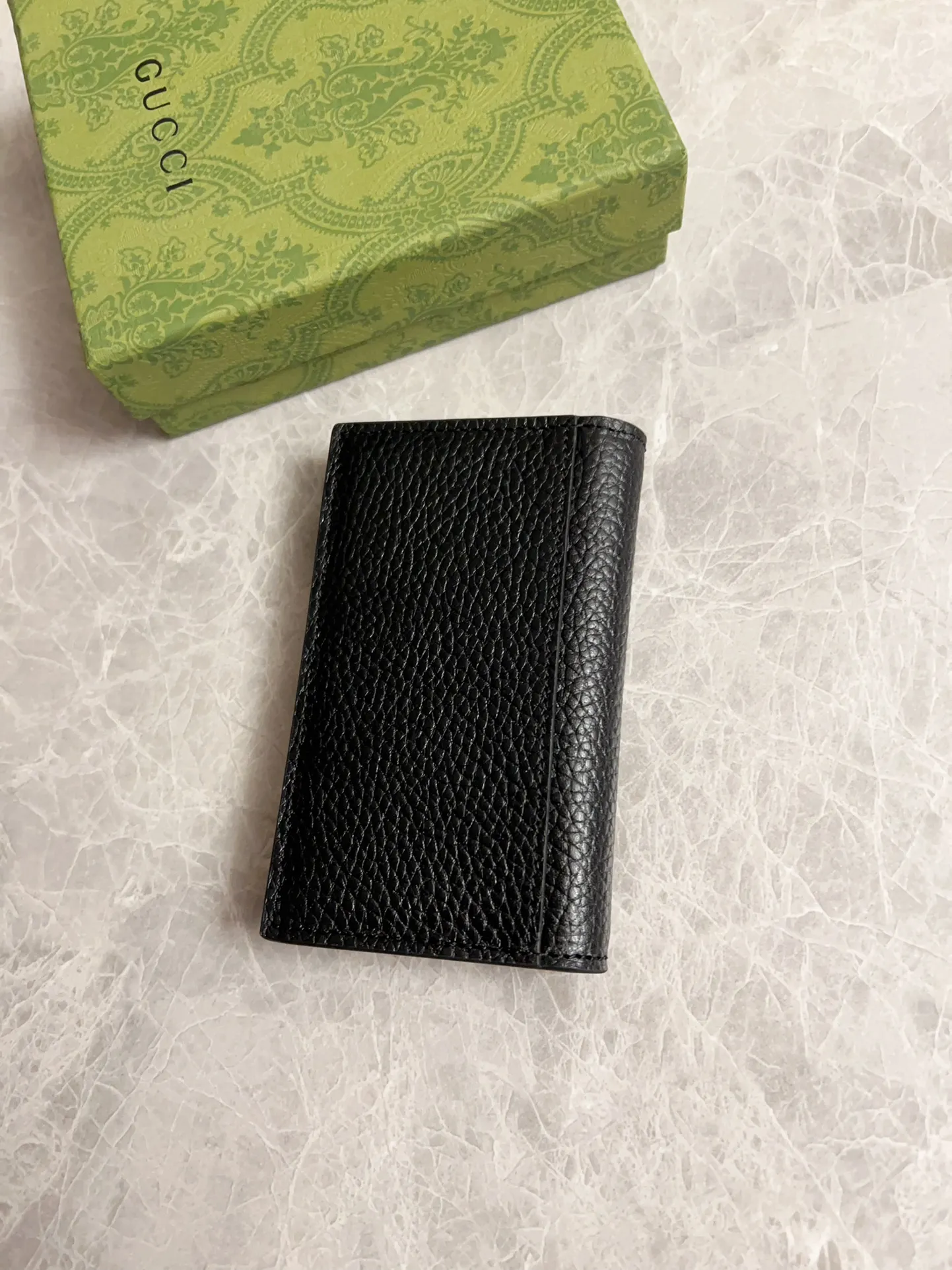 💰340 🇭🇺🇭🇺Counter quality, top-quality original goods, real photos! 🧬🧬Model number: 771159 black leather 🧬🧬Size: 12x7.5cm