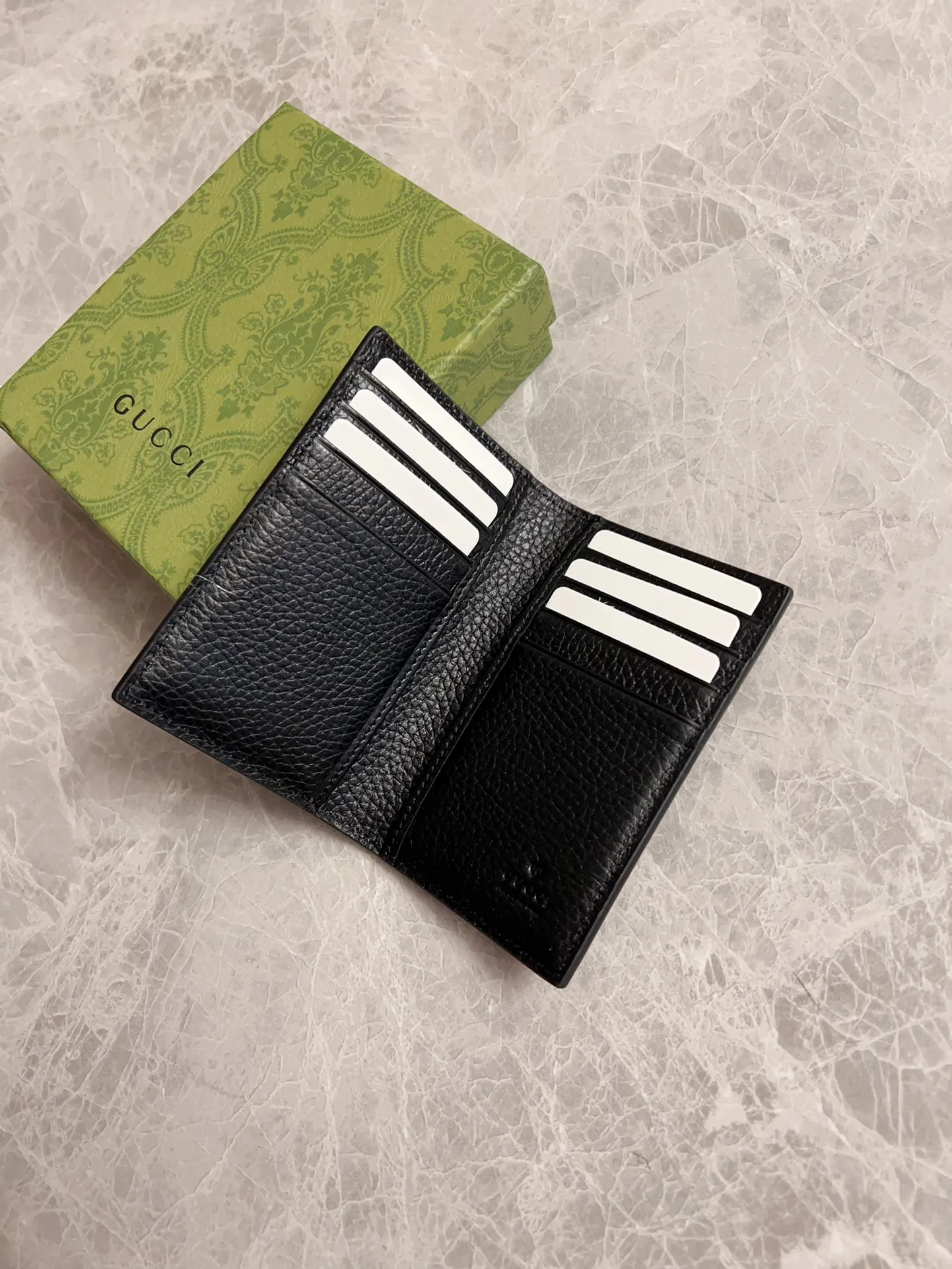 💰340 🇭🇺🇭🇺Counter quality, top-quality original goods, real photos! 🧬🧬Model number: 771159 black leather 🧬🧬Size: 12x7.5cm