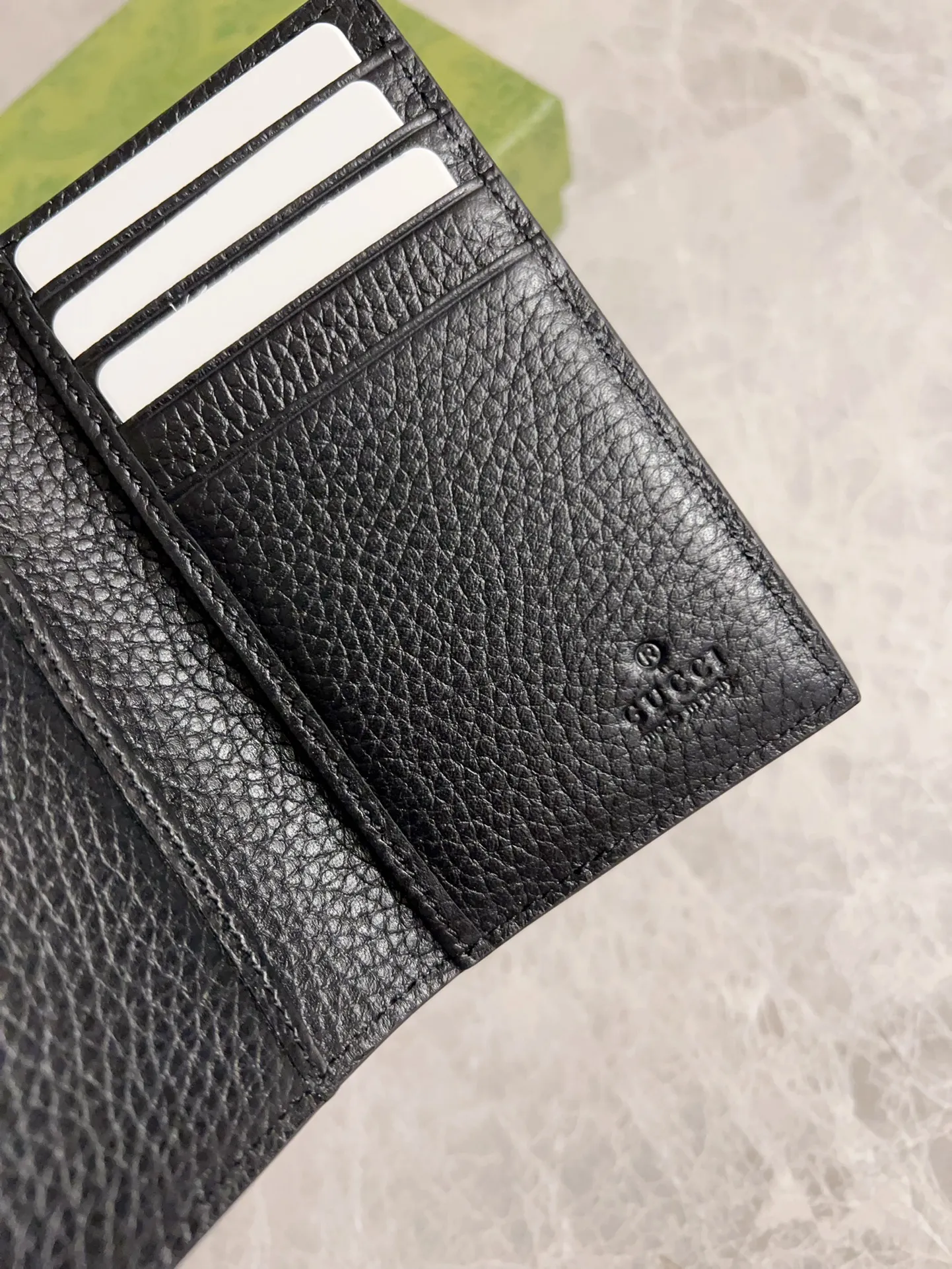 💰340 🇭🇺🇭🇺Counter quality, top-quality original goods, real photos! 🧬🧬Model number: 771159 black leather 🧬🧬Size: 12x7.5cm