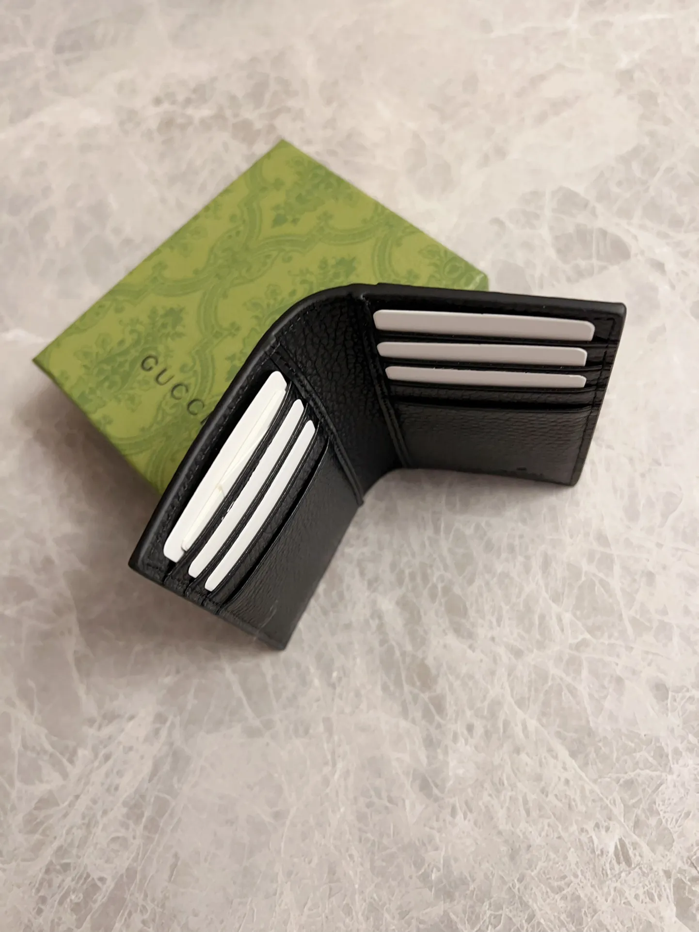 💰340 🇭🇺🇭🇺Counter quality, top-quality original goods, real photos! 🧬🧬Model number: 771159 black leather 🧬🧬Size: 12x7.5cm