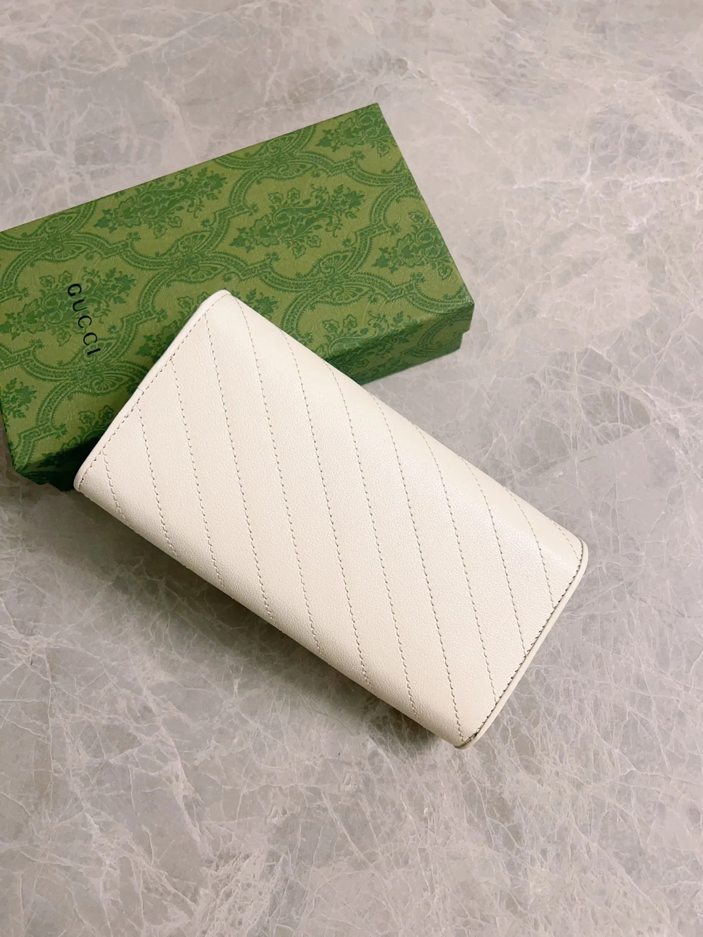 💰480🇭🇺🇭🇺Gucci Blondie series full zipper wallet Model: 760302 Size: 19.5x11x3cm (thick) Color: white, black, gray, brown, pink, green/original leather. Made in Italy