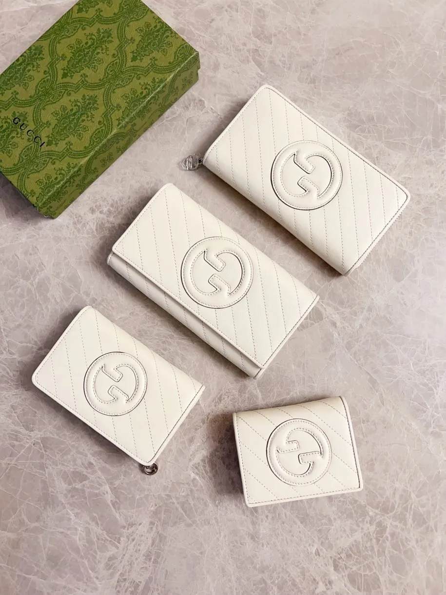💰480🇭🇺🇭🇺Gucci Blondie series full zipper wallet Model: 760302 Size: 19.5x11x3cm (thick) Color: white, black, gray, brown, pink, green/original leather. Made in Italy
