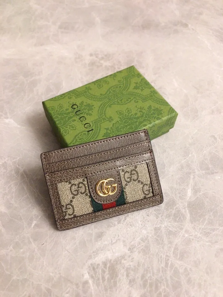 💰210 🇭🇺🇭🇺 The official website is synchronized with the new model! Ophidia series ~ small card holder 🏴 char holder 🏴 char holder 🏴 char holder 🏴 char holder using GG Supreme high-grade PVC fabric🏴‍awncharnbar 🏴awngatha