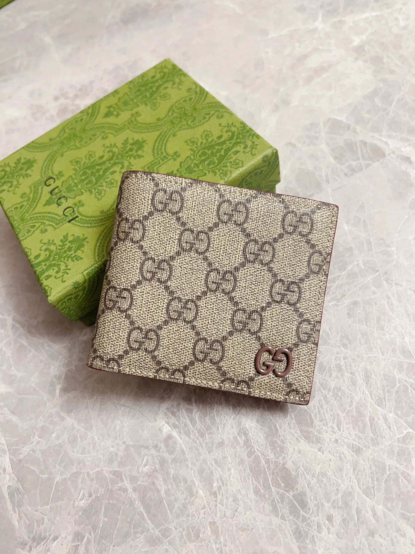 💰320 Counter quality, top-quality original goods, real photos! 768244 coin bag brown/brown brown/maroon shipped in 2 colors ~ size: width 11x height 9,
