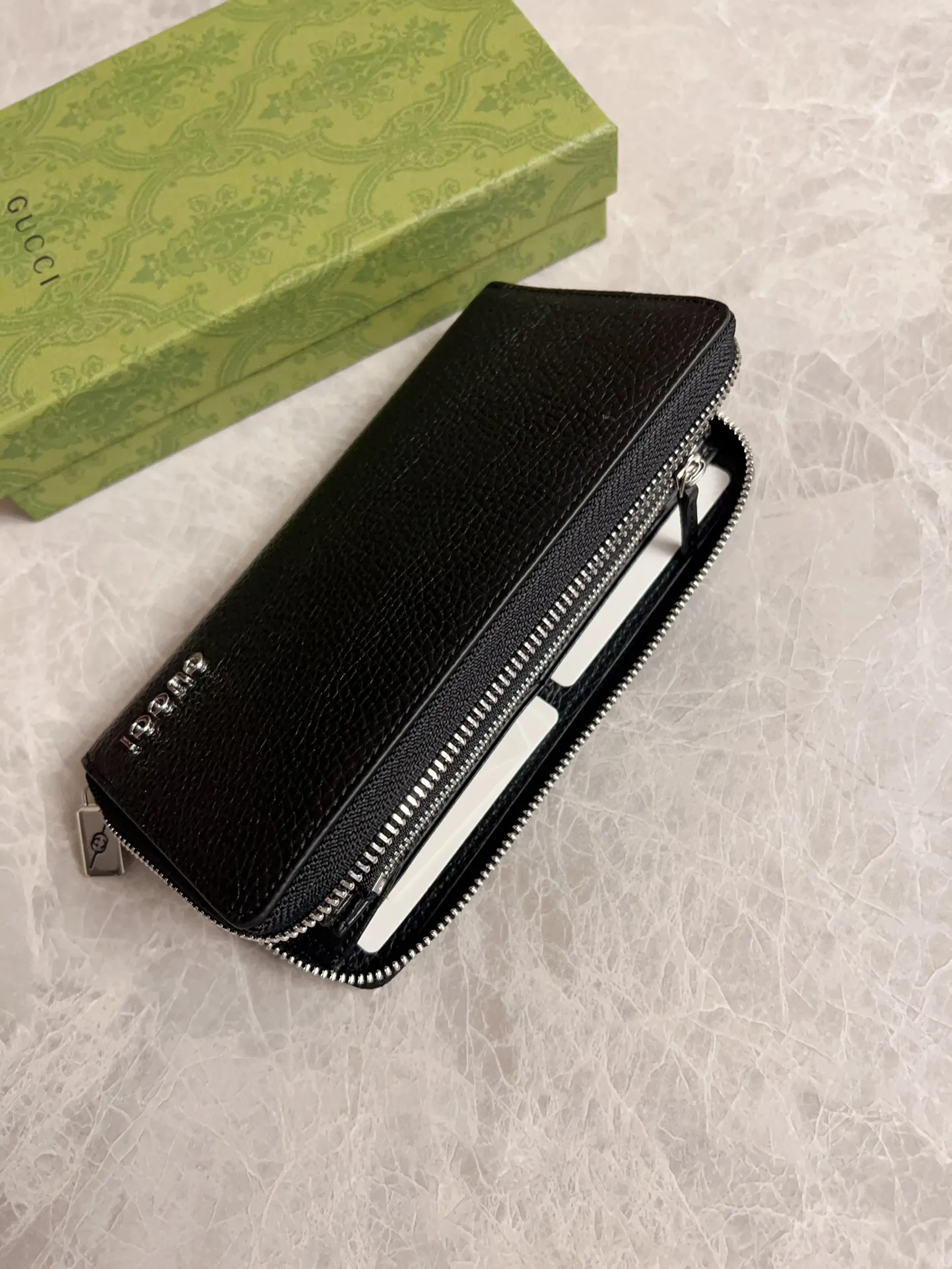 💰480 🇭🇺🇭🇺Counter quality, top-quality original goods, real photos! 🧬🧬Model number: 771154 Black leather🧬🧬Size: 19x10x3cm