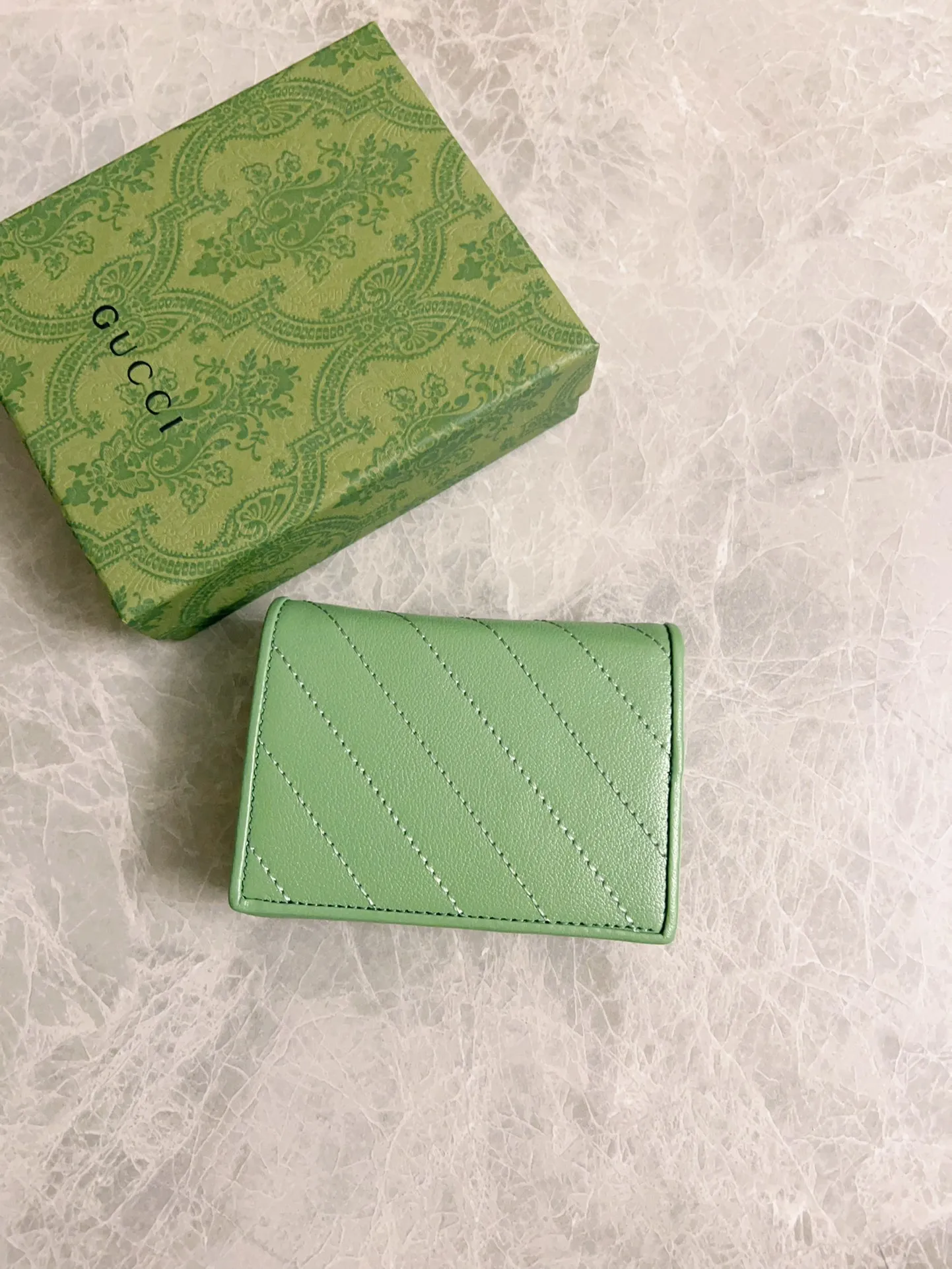💰410 🇭🇺🇭🇺Gucci Blondie series card holder wallet Model: 760317 Size: 11x8.5x3cm (thick) Color: white, black, gray, brown, pink, green/original leather. Made in Italy