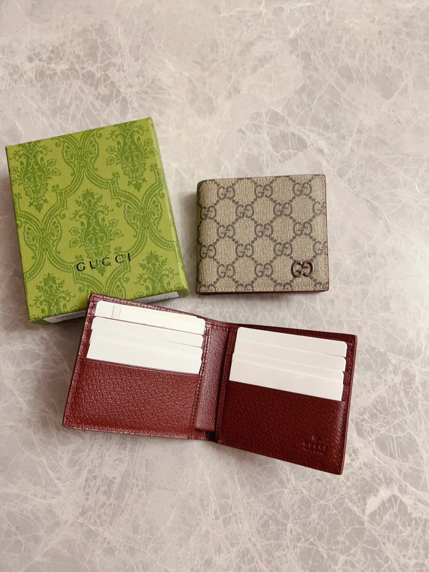 💰310 Counter quality, top-quality original goods, real photos! 768243 Brown/brown Brown/maroon Red shipped in 2 colors ~ Dimensions: Width 11x Height 9,
