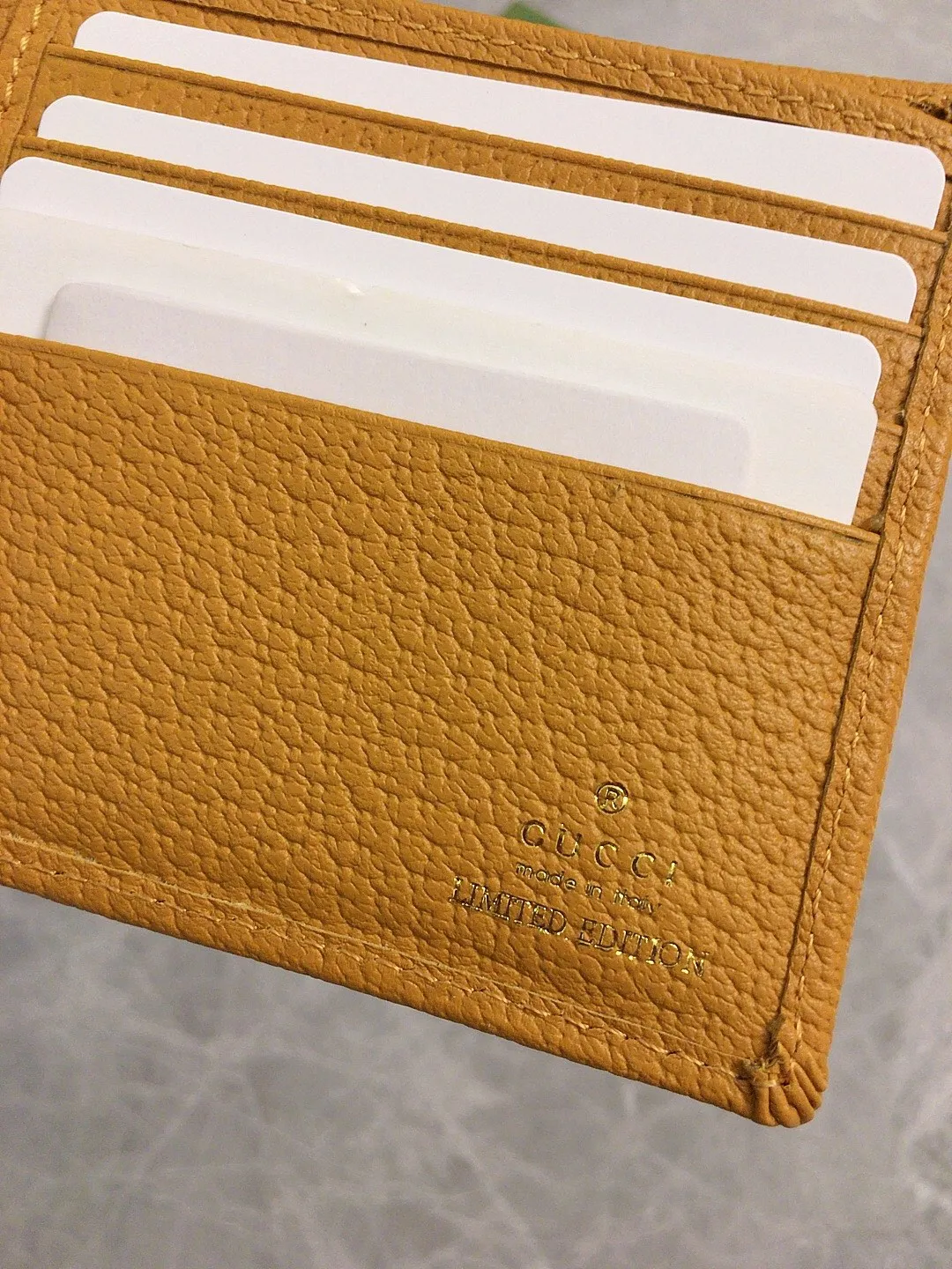 💰300 🇭🇺🇭🇺GUCCI KAI Kim Jong-in Joint Bear Series 🍃🍃 Short Wallet 🍃🍃 Model: 660159, Size: 11x9cm, 🍃🍃 Made of original leather!