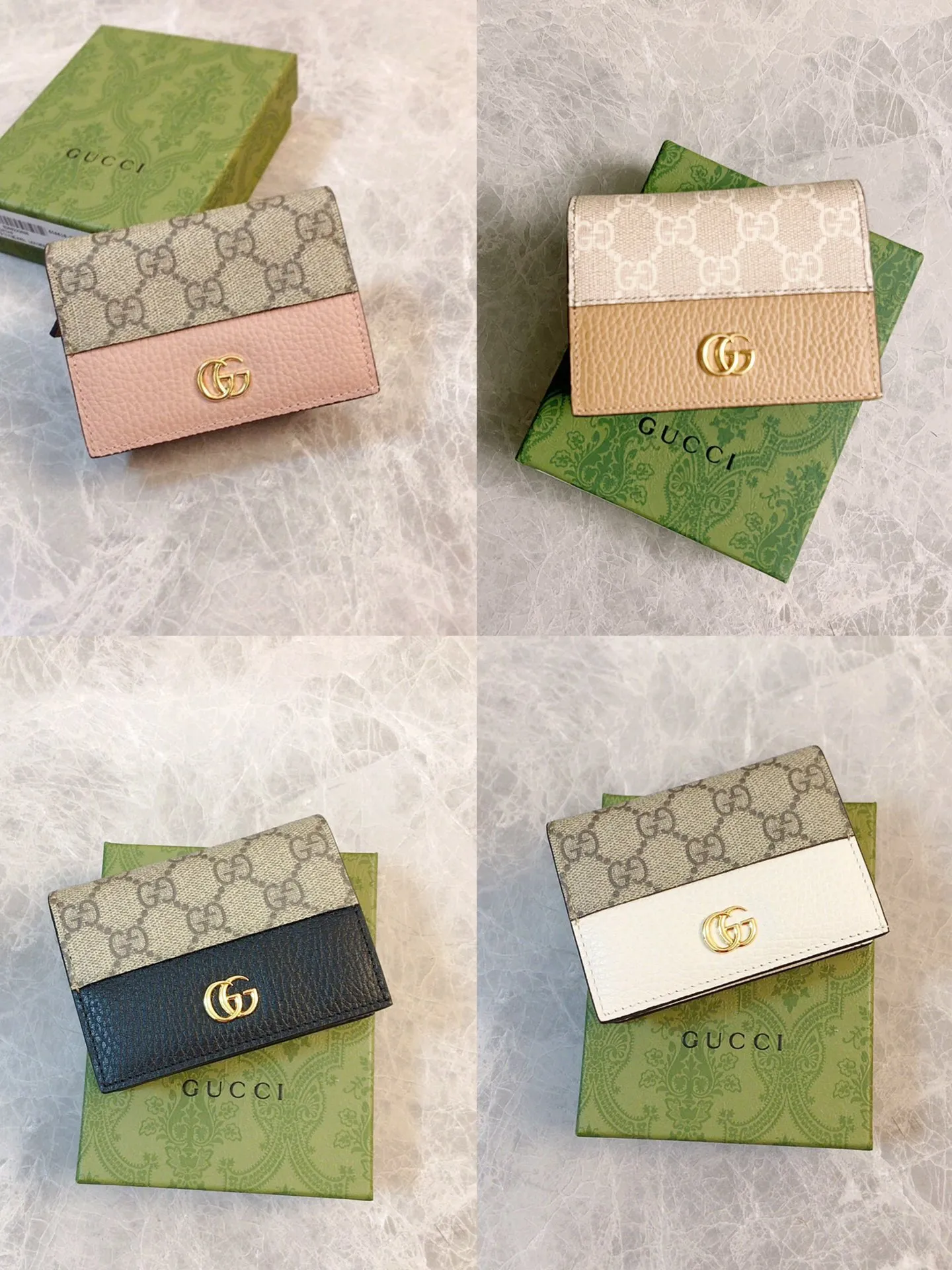 💰360 🇭🇺🇭🇺gucci new product! Using imported original leather and imported thread,‼ ️The new Ophidia series❣ Made of calfskin imported from Italy, equipped with classic double G hardware, a new style and contour support are now available. A structural shape in which the inner side is divided into intervals. 😘Made from top overseas hardware, 💍Model: 658610, Color: Khaki PVC Size: 11x9x3cm