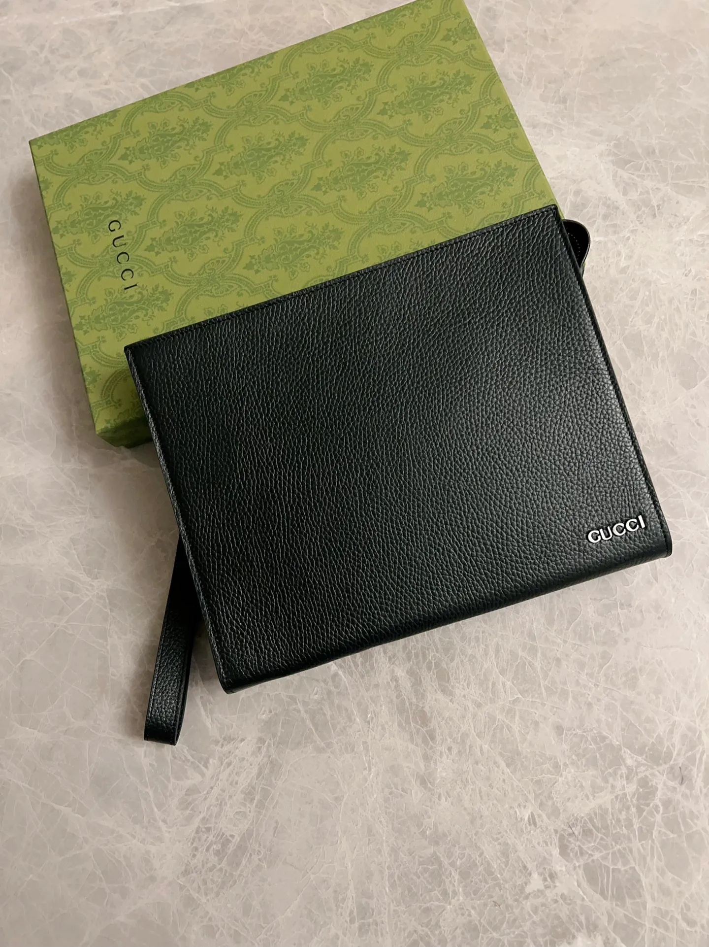 💰700 🇭🇺🇭🇺Counter quality, top-quality original goods, real photos! 🧬🧬Model number: 771155 Black leather🧬🧬Size: 26x18x6cm