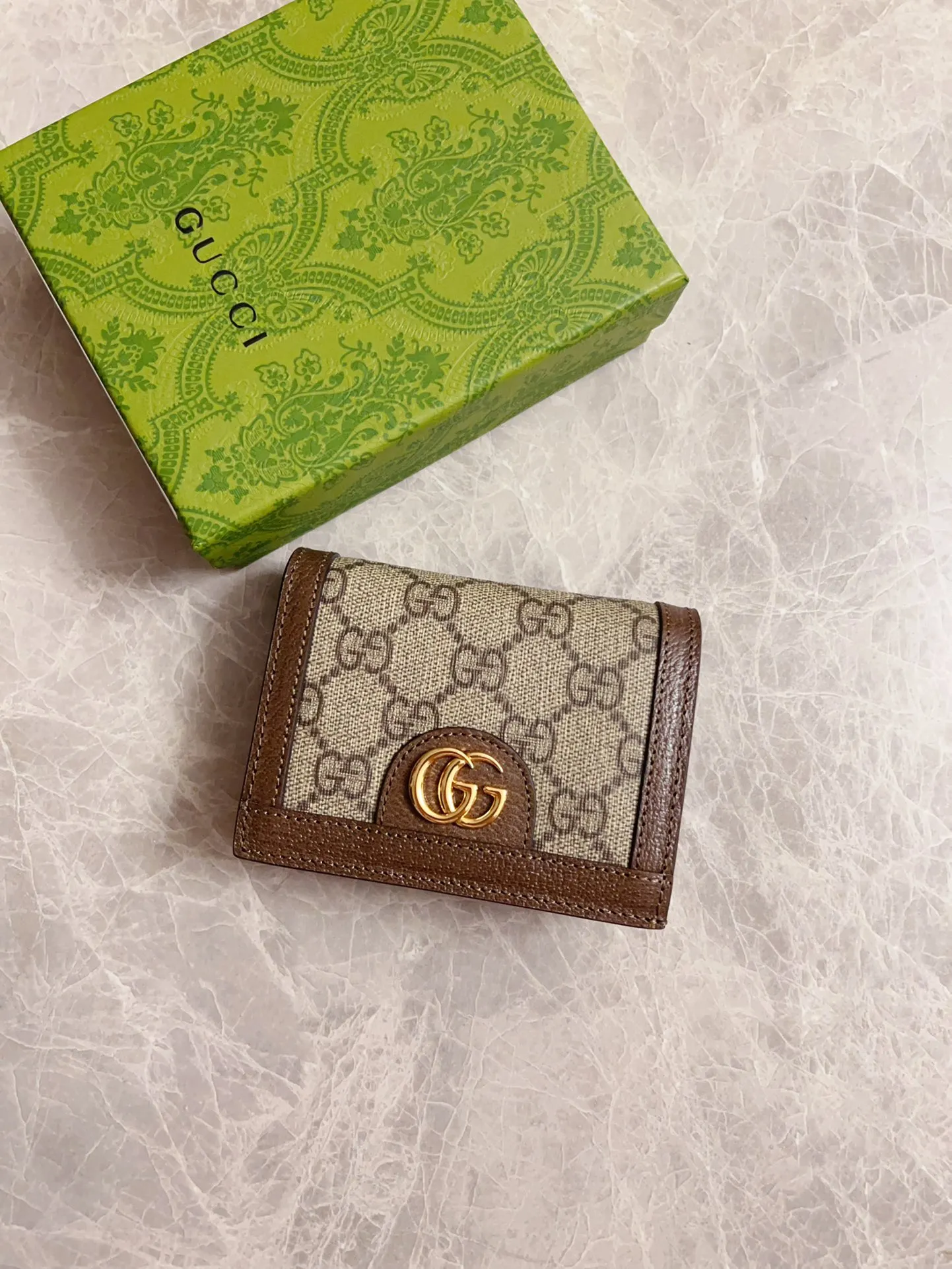 💰360 🇭🇺🇭🇺 official website synchronizes new styles! Ophidia series ~ short card holder/wallet, 🏴 char holder/wallet, 🏴 awning Supreme high-grade PVC fabric🏴‍charncharnchart, refined from classic works! 🏴awngatha