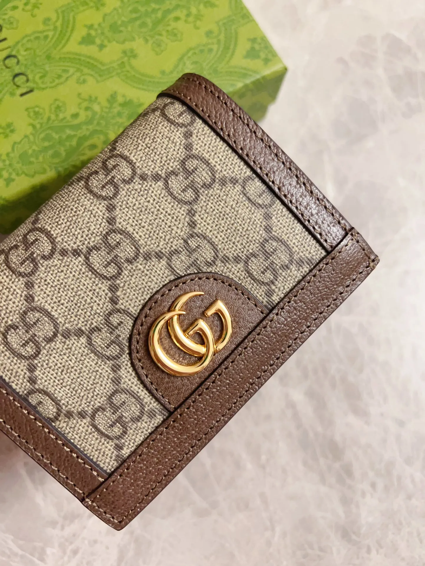 💰360 🇭🇺🇭🇺 official website synchronizes new styles! Ophidia series ~ short card holder/wallet, 🏴 char holder/wallet, 🏴 awning Supreme high-grade PVC fabric🏴‍charncharnchart, refined from classic works! 🏴awngatha