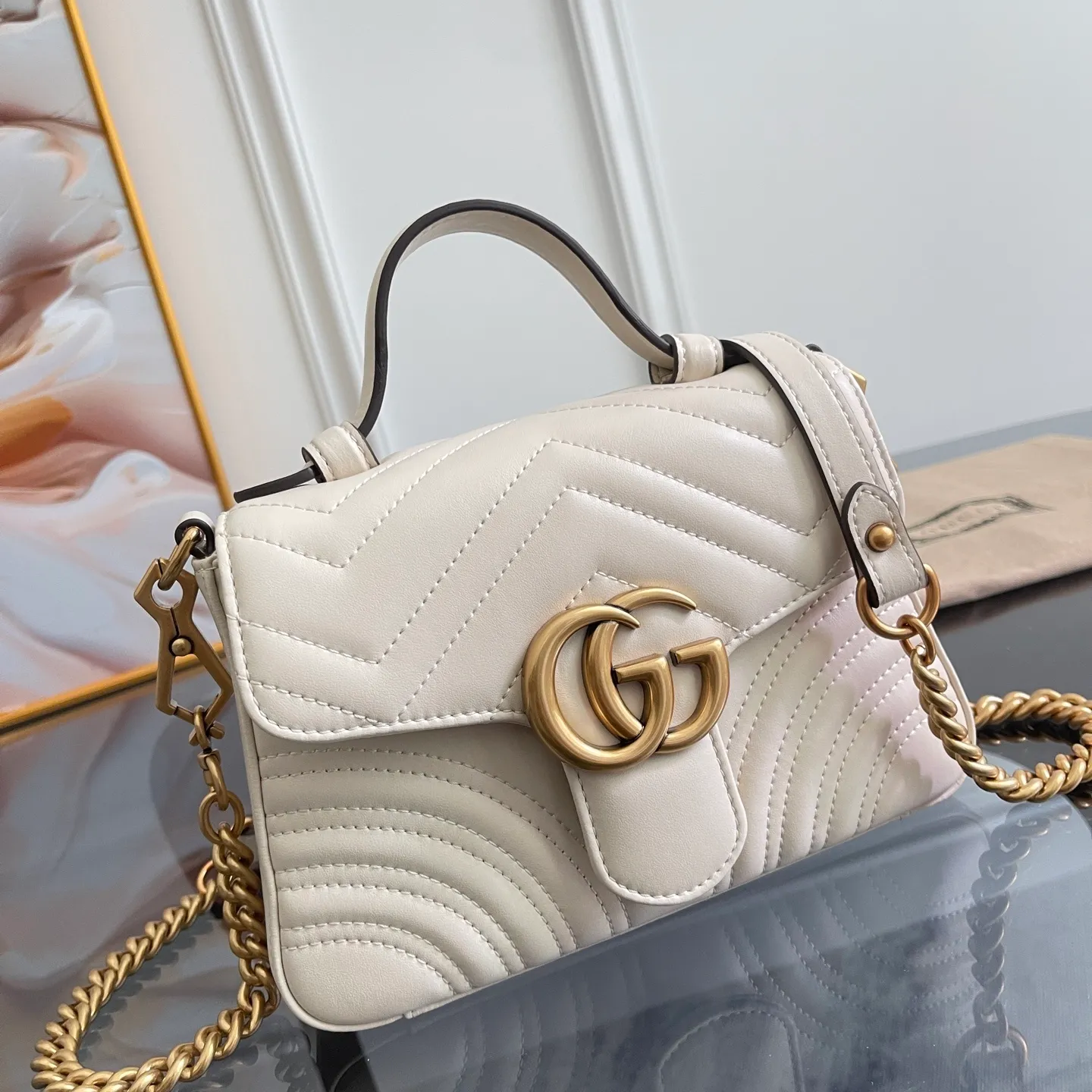 All Categories Official Website "Brand Women's Bags" Women's Bags 💙 GUCCI 2025 New GUCCI Crossbody Bag