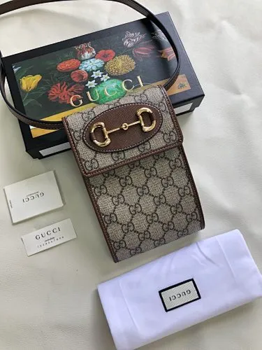 All categories Official website "Brand Women's Bags" Women's Bags 💙 GUCCI 2022 official new Gucci crossbody bag wholesale 58001100 Original order quality Size: 11.5-18-3.5 cm