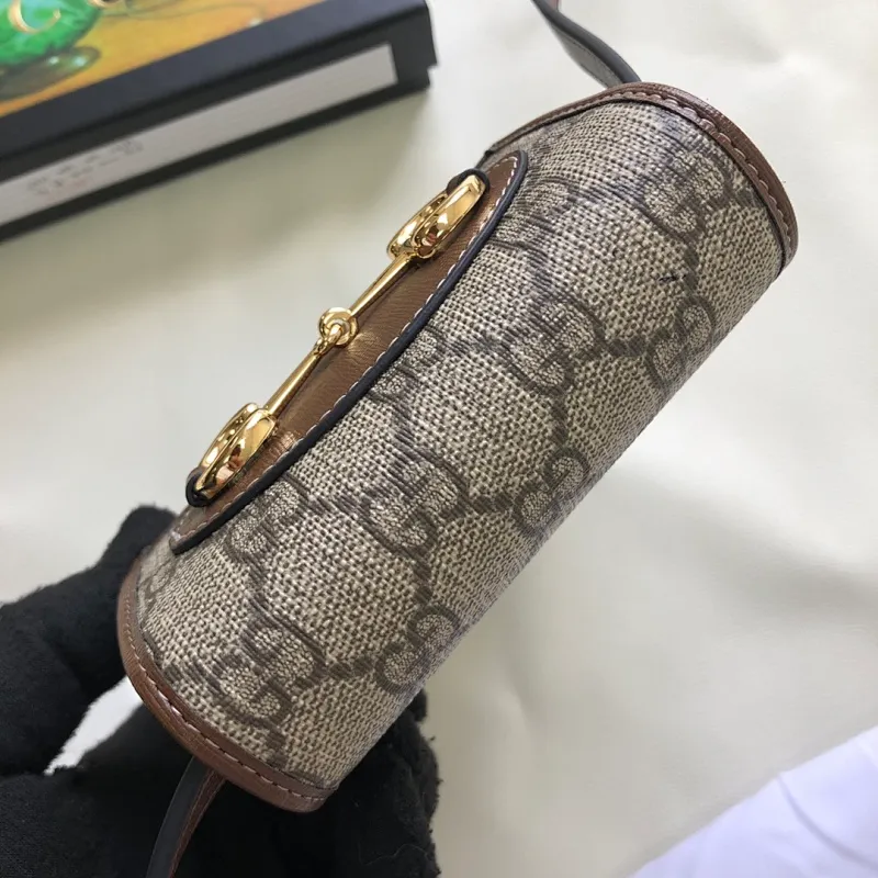 All categories Official website "Brand Women's Bags" Women's Bags 💙 GUCCI 2022 official new Gucci crossbody bag wholesale 58001100 Original order quality Size: 11.5-18-3.5 cm