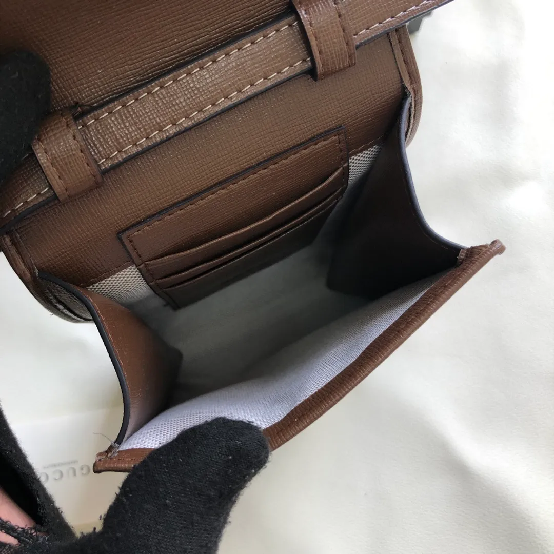 All categories Official website "Brand Women's Bags" Women's Bags 💙 GUCCI 2022 official new Gucci crossbody bag wholesale 58001100 Original order quality Size: 11.5-18-3.5 cm