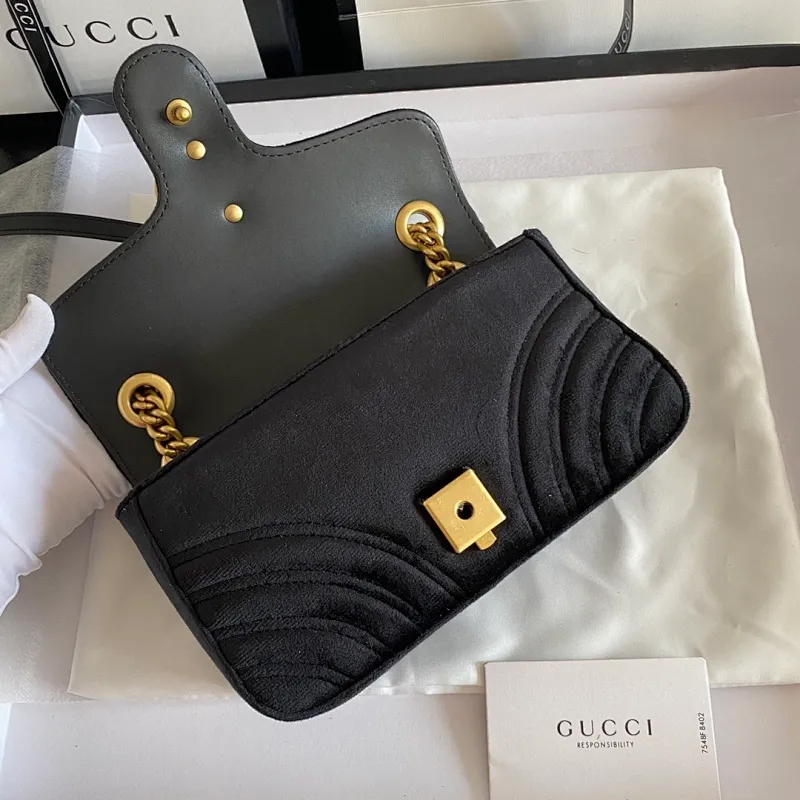 All categories Official website "Brand Women's Bags" Women's Bags 💙 GUCCI 2022 official new Gucci crossbody bag wholesale Original order quality 58002000 Size: 22-13-6Cm