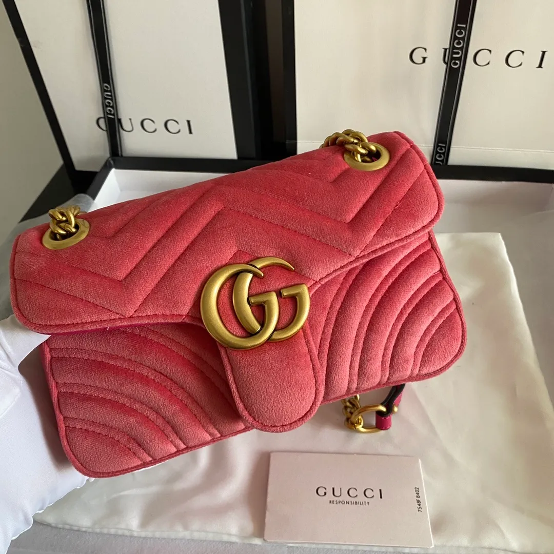 All categories Official website "Brand Women's Bags" Women's Bags 💙 GUCCI 2022 official new Gucci crossbody bag wholesale Original order quality 58002000 Size: 22-13-6Cm