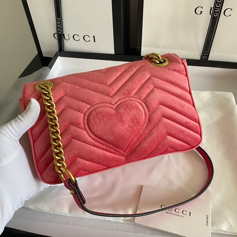 All categories Official website "Brand Women's Bags" Women's Bags 💙 GUCCI 2022 official new Gucci crossbody bag wholesale Original order quality 58002000 Size: 22-13-6Cm
