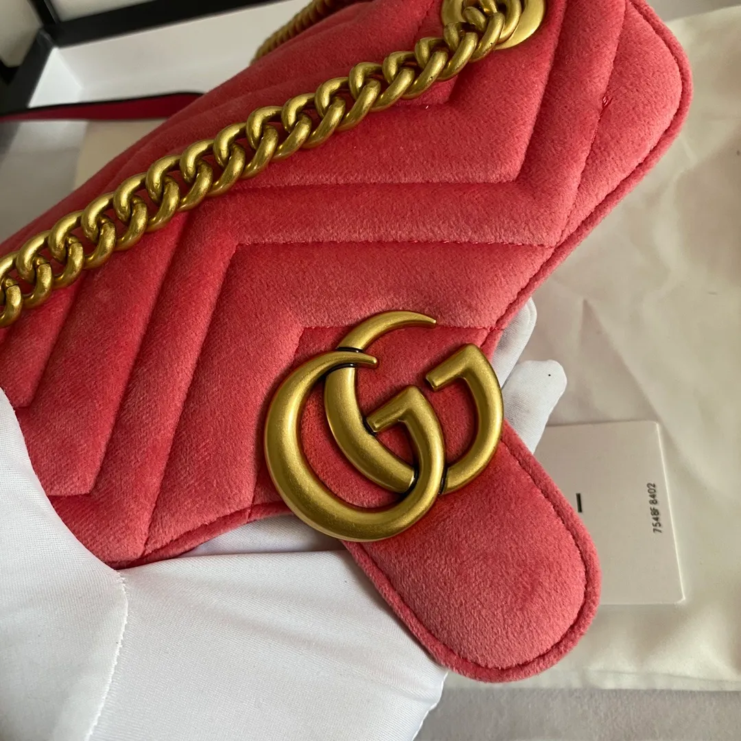 All categories Official website "Brand Women's Bags" Women's Bags 💙 GUCCI 2022 official new Gucci crossbody bag wholesale Original order quality 58002000 Size: 22-13-6Cm