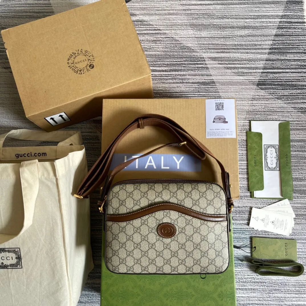 All Categories Official Website "Brand Women's Bags" Women's Bags 💙 GUCCI 2025 New GUCCI Crossbody Bag