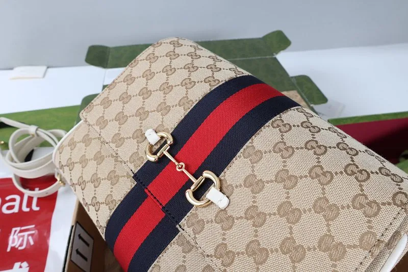 All Categories Official Website "Brand Women's Bags" Women's Bags 💙 GUCCI GUCCI 2026 New Classic GG Pattern Crossbody Bag