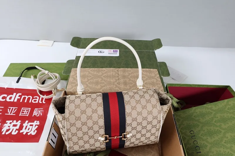 All Categories Official Website "Brand Women's Bags" Women's Bags 💙 GUCCI GUCCI 2026 New Classic GG Pattern Crossbody Bag