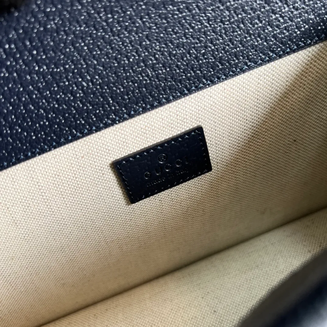 All categories Official website "Brand Women's Bags" Women's Bags 💙 GUCCI 2022 official new Gucci crossbody bag wholesale Original order quality 58002200 Size: 25-13.5-7Cm