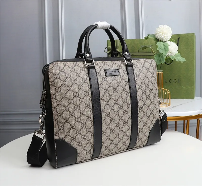 All categories Official website "Brand Women's Bags" Women's Bags 💙 GUCCI 2022 official new Gucci briefcase wholesale Original order quality 58002350 Size: 36-28-7 Cm