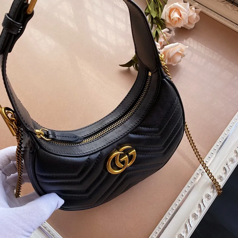 All Categories Official Website "Brand Women's Bags" Women's Bags 💙 GUCCI 2022 Official New Gucci Underarm Bag Wholesale 58001900 High Quality Specifications: 21-11-5CM