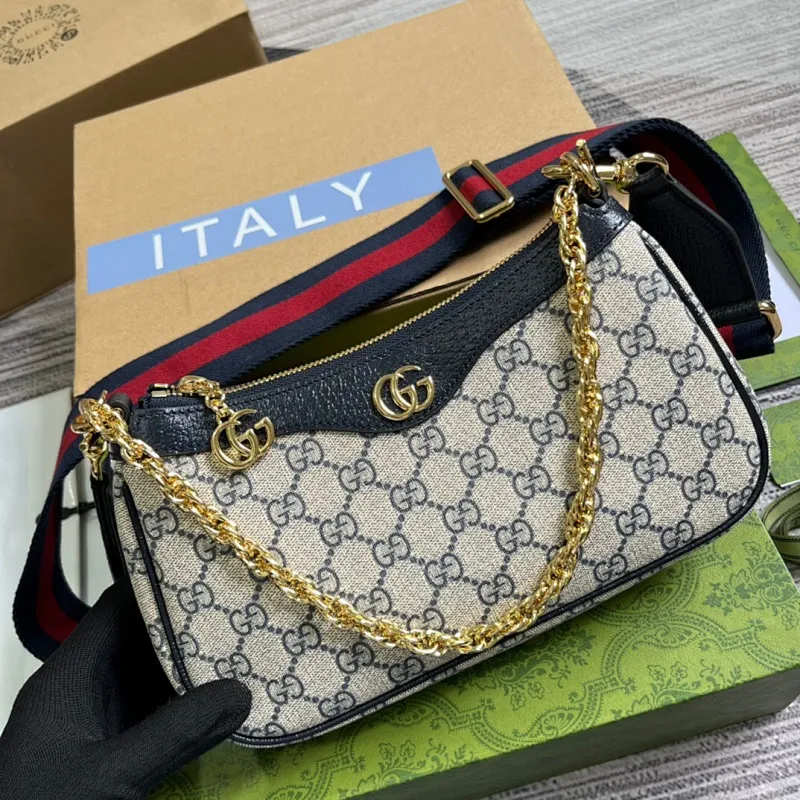 All Categories Official Website "Brand Women's Bags" Women's Bags 💙 GUCCI 2025 New GUCCI Crossbody Bag