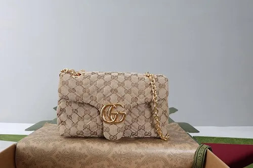 All categories Official website "Brand Women's Bags" Women's Bags 💙 GUCCI 2026 GUCCI new crossbody shoulder bag