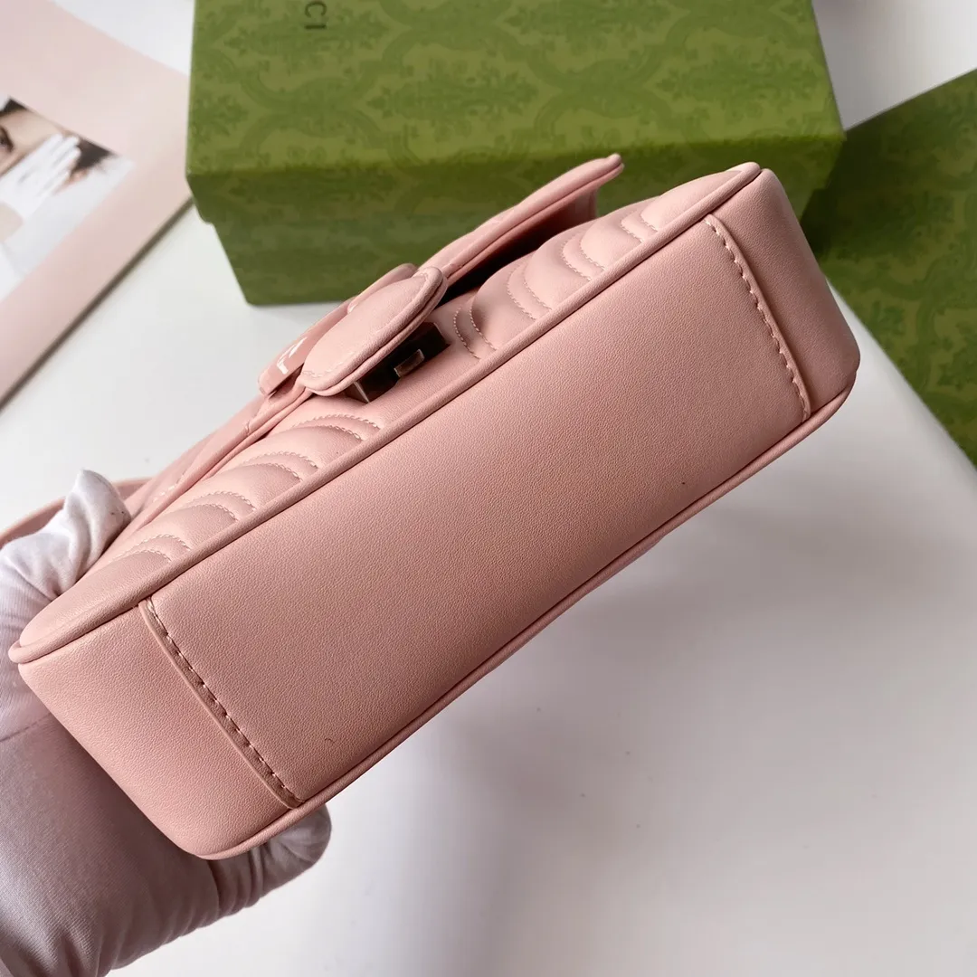 All categories Official website "Brand Women's Bags" Women's Bags 💙 GUCCI 2022 Official New Gucci Crossbody Bag Wholesale 58001900 High Quality Specifications: 22-13-6CM