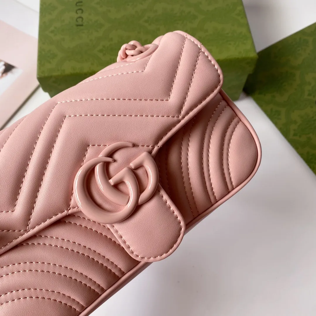 All categories Official website "Brand Women's Bags" Women's Bags 💙 GUCCI 2022 Official New Gucci Crossbody Bag Wholesale 58001900 High Quality Specifications: 22-13-6CM