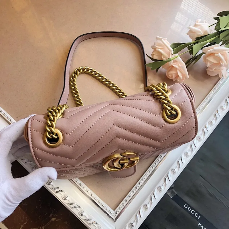 All categories Official website "Brand Women's Bags" Women's Bags 💙 GUCCI 2022 official new Gucci crossbody bag wholesale Original order quality 58001700 Size: 22-13-6Cm