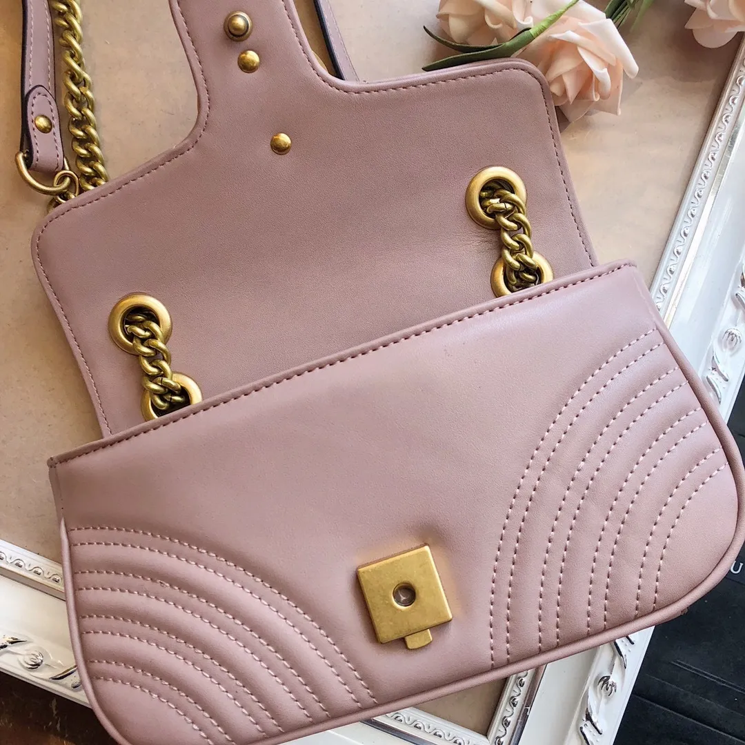 All categories Official website "Brand Women's Bags" Women's Bags 💙 GUCCI 2022 official new Gucci crossbody bag wholesale Original order quality 58001700 Size: 22-13-6Cm