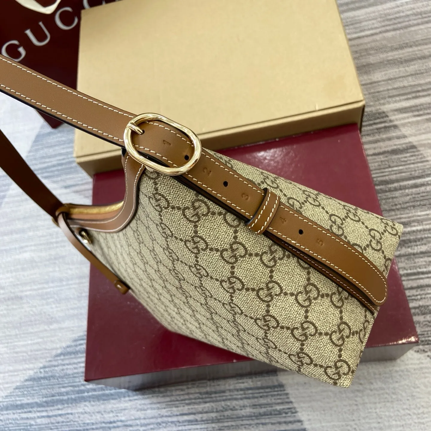 All categories Official website "Brand Women's Bags" Women's Bags 💙 GUCCI 2025 new GUCCI armpit bag