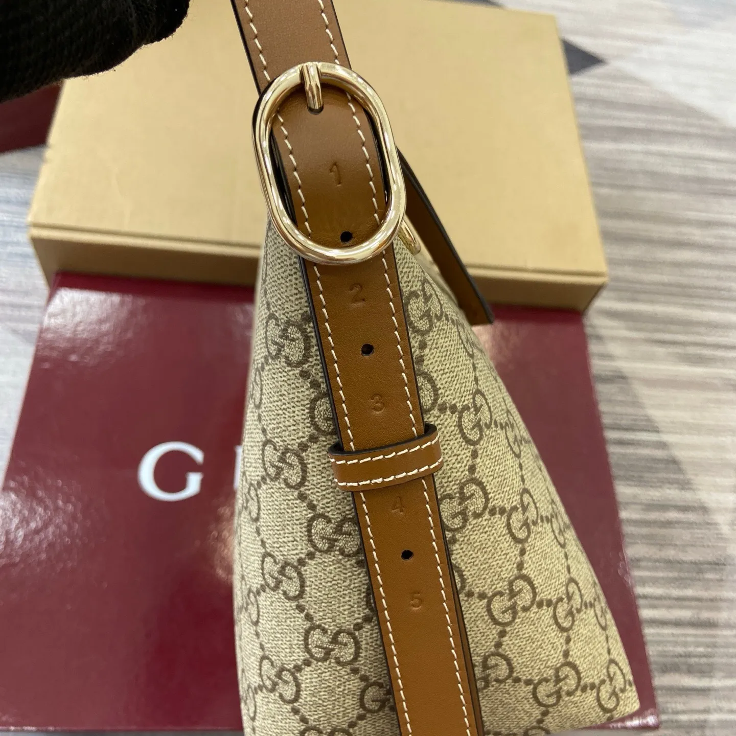 All categories Official website "Brand Women's Bags" Women's Bags 💙 GUCCI 2025 new GUCCI armpit bag